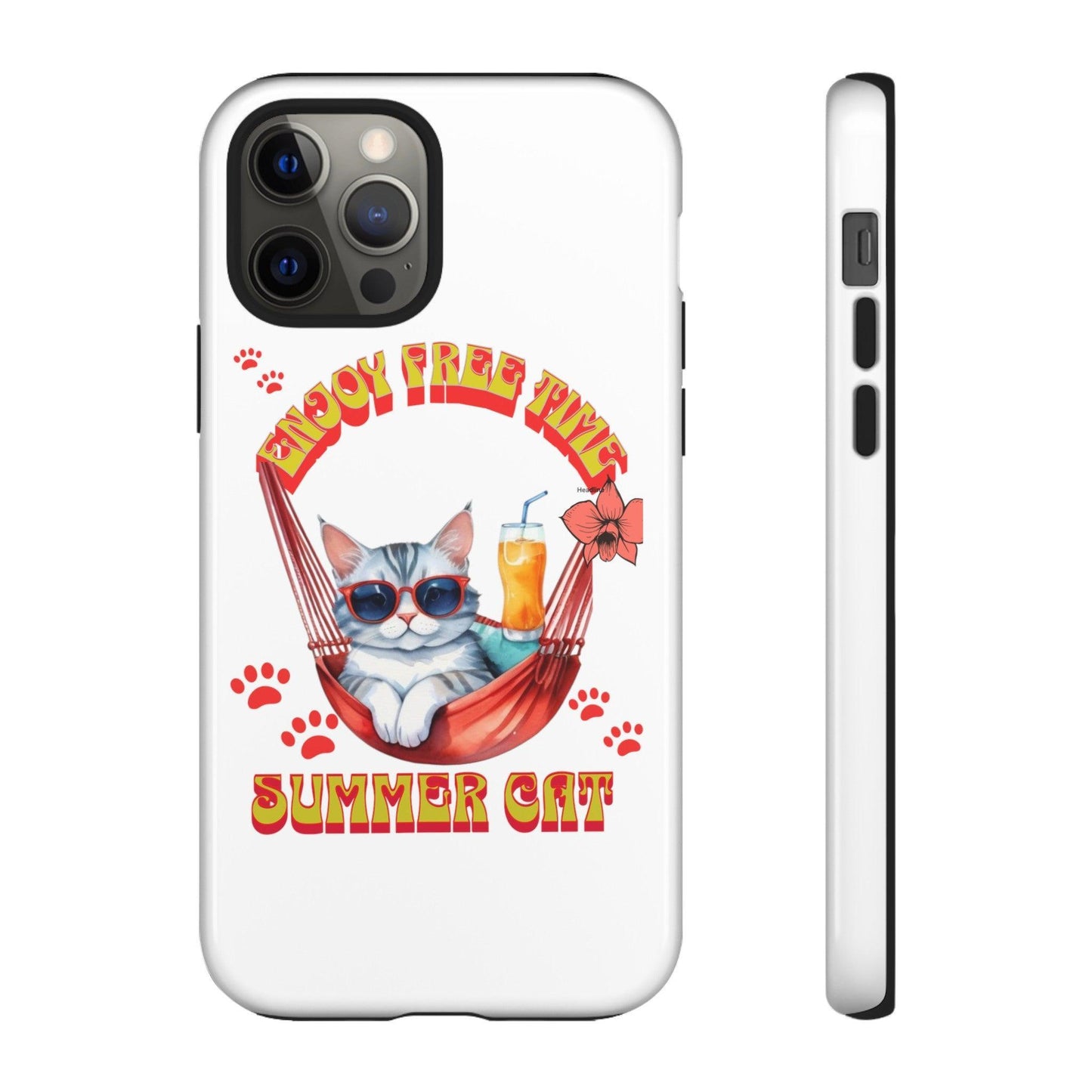 Cat Lovers Collection Tough Cellphone Case - Cosmic Creations by Karen