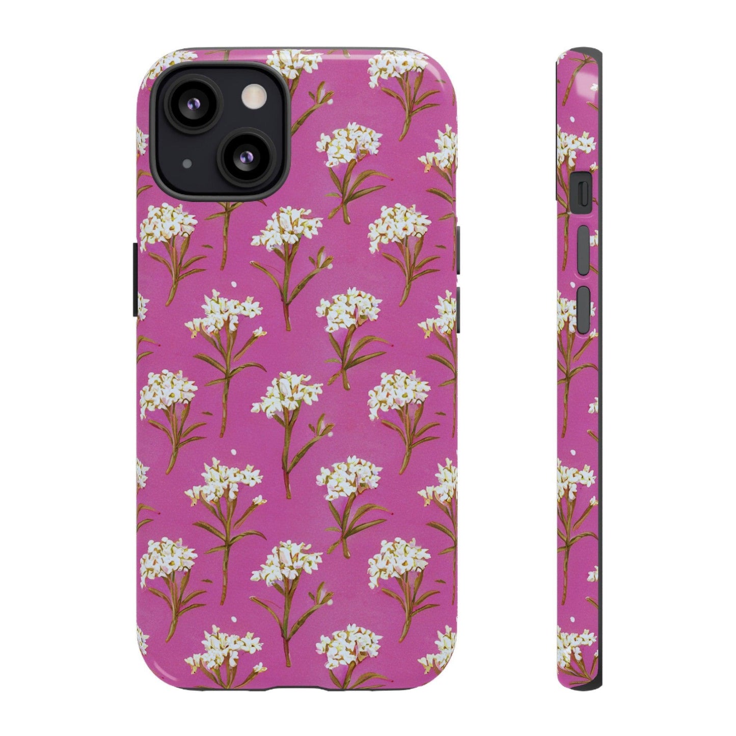 Tough Cellphone Case :" Eclectic Elegance Phone Case Collection" ( Floral patterns)