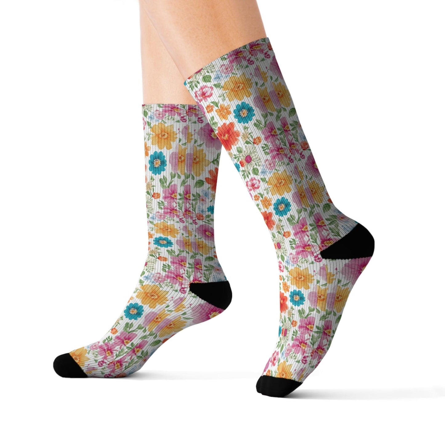 Vibrant Harmony Socks Collection | Perfect blend of art and functionality | Unique Designs | Premium Socks - Cosmic Creations by Karen