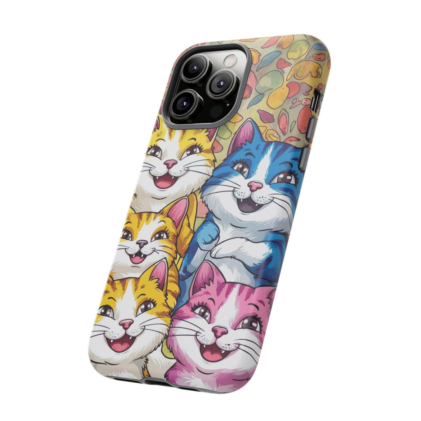 Cat Lovers Collection Tough Cellphone Case - Cosmic Creations by Karen