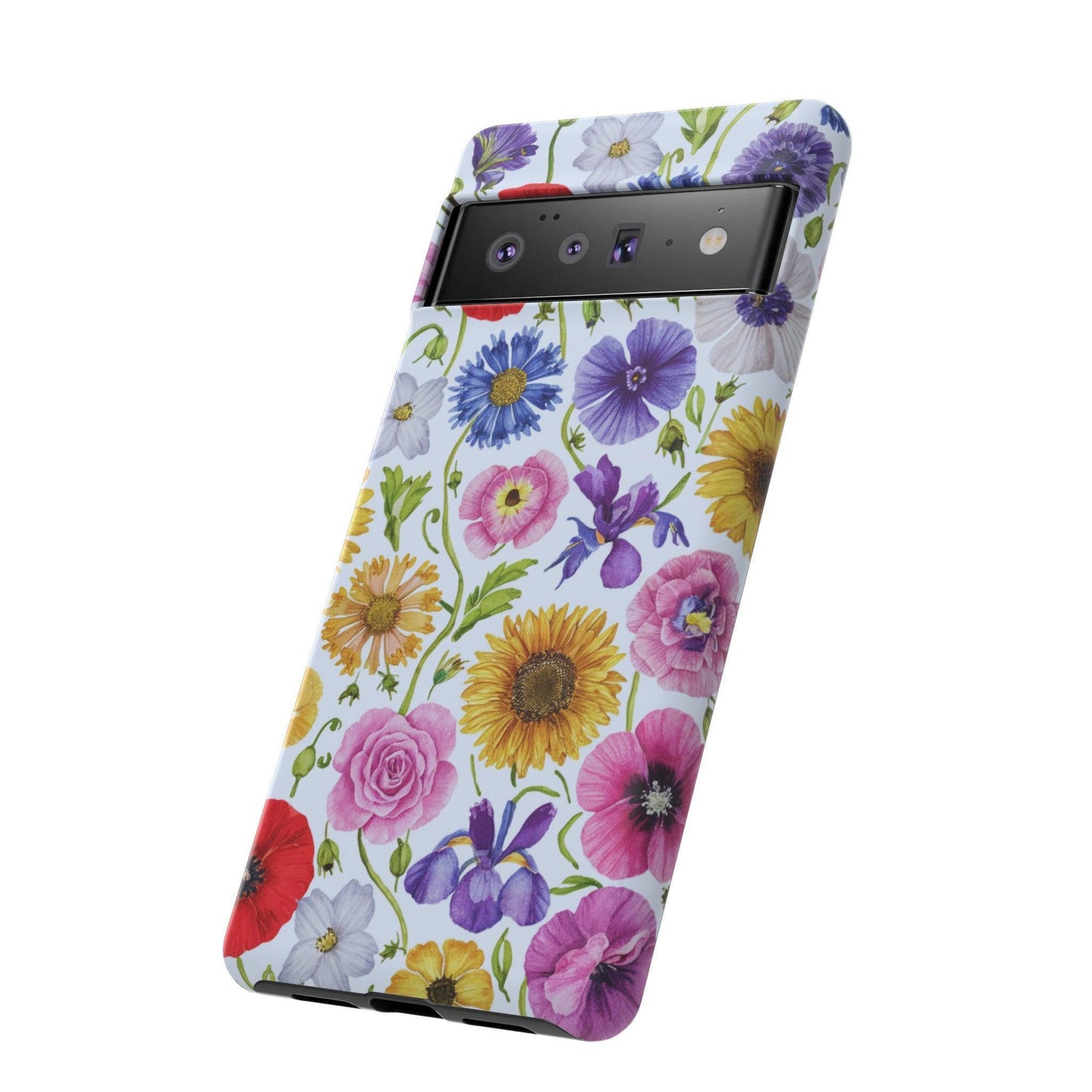 Tough Cellphone Case :" Eclectic Elegance Phone Case Collection" ( Floral patterns)