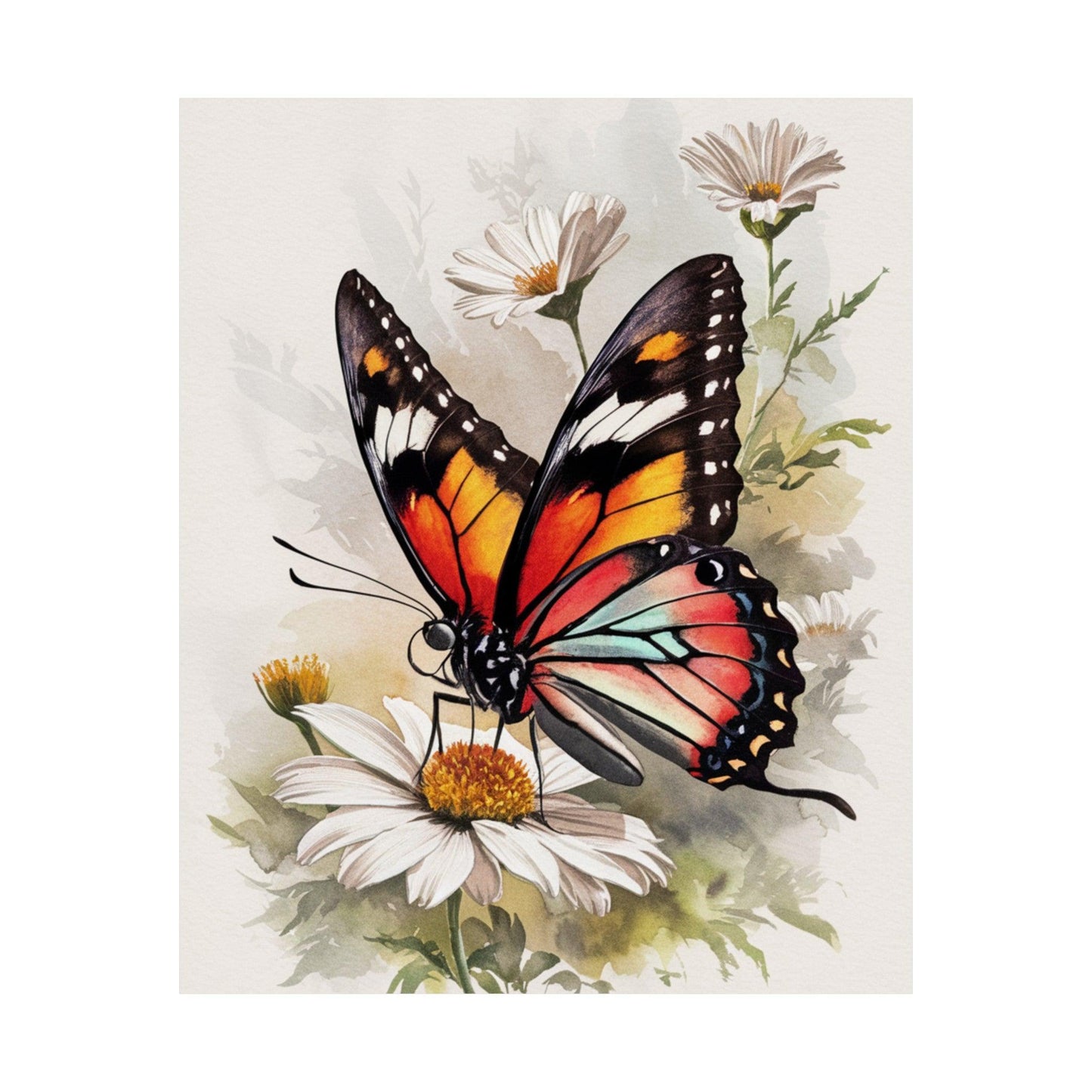 Monarch Butterfly Splendor Posters - Cosmic Creations by Karen