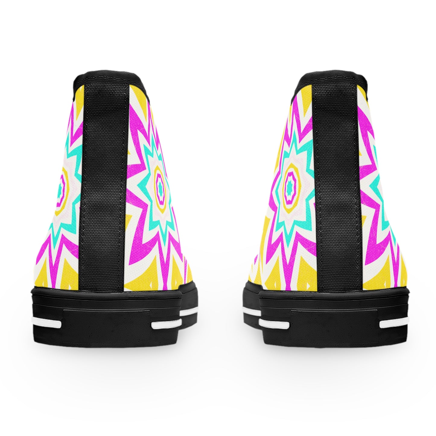 Awesome Abstract Design High Top Sneakers