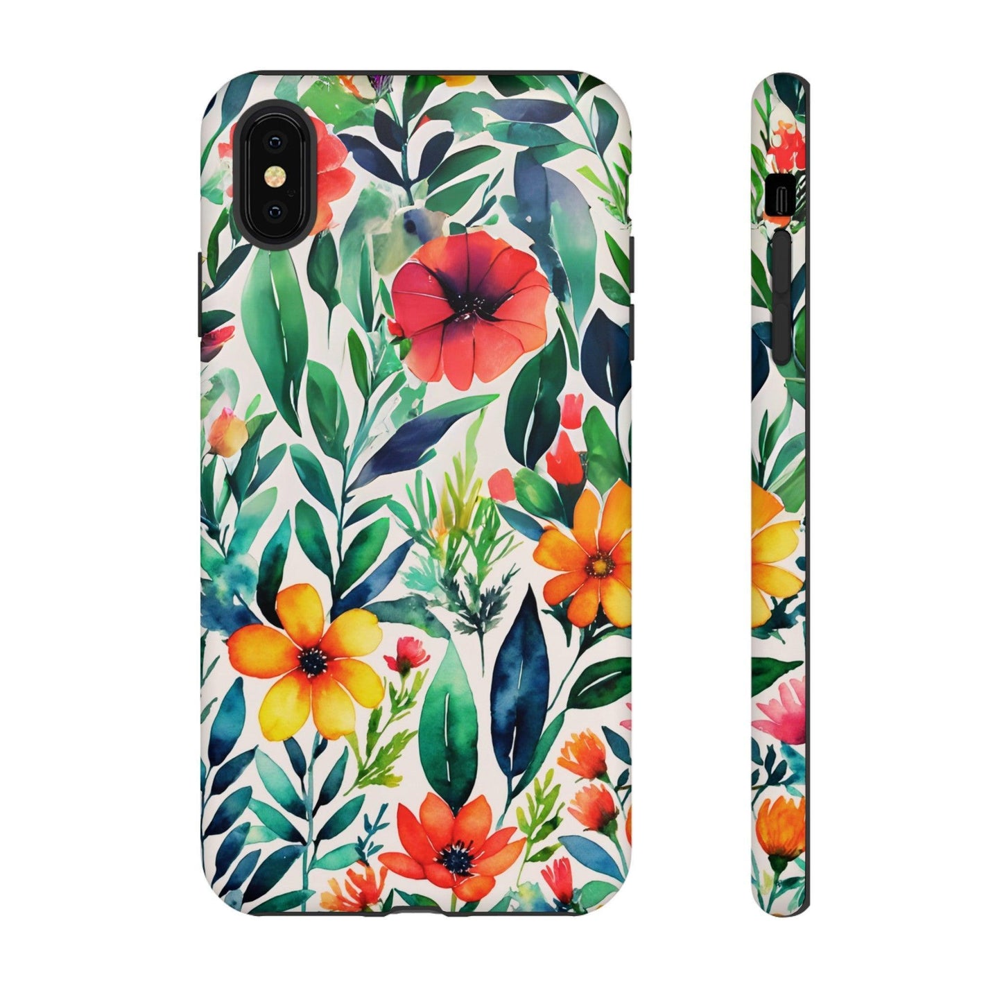 Tough Cellphone Case :" Eclectic Elegance Phone Case Collection" ( Floral patterns)