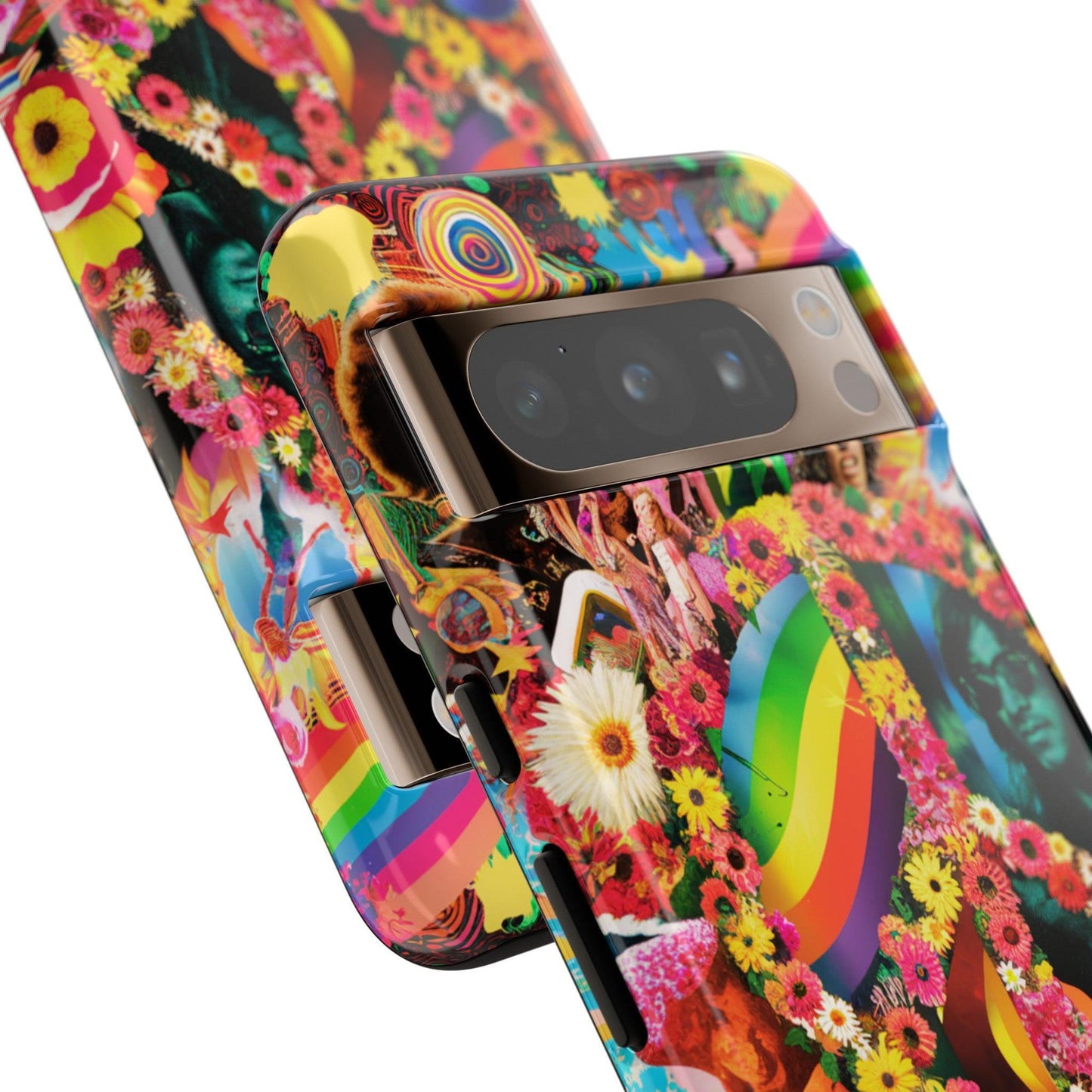 Tough Phone Case :" Eclectic Elegance Phone Case Collection" ( Hippie Style patterns)