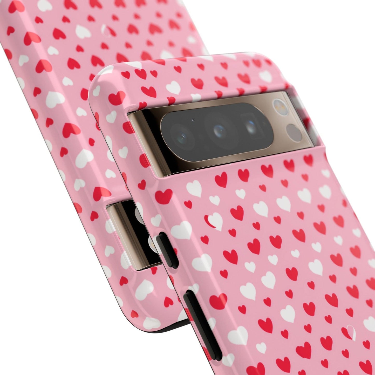 Tough Phone Case :" Eclectic Elegance Phone Case Collection" ( Hearts patterns)