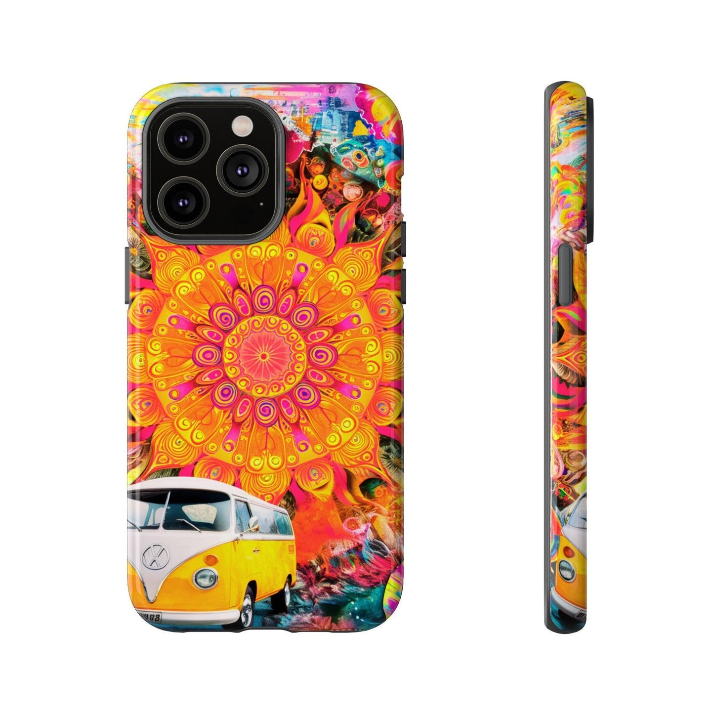 Tough Phone Case :" Eclectic Elegance Phone Case Collection" ( Hippie Style patterns)