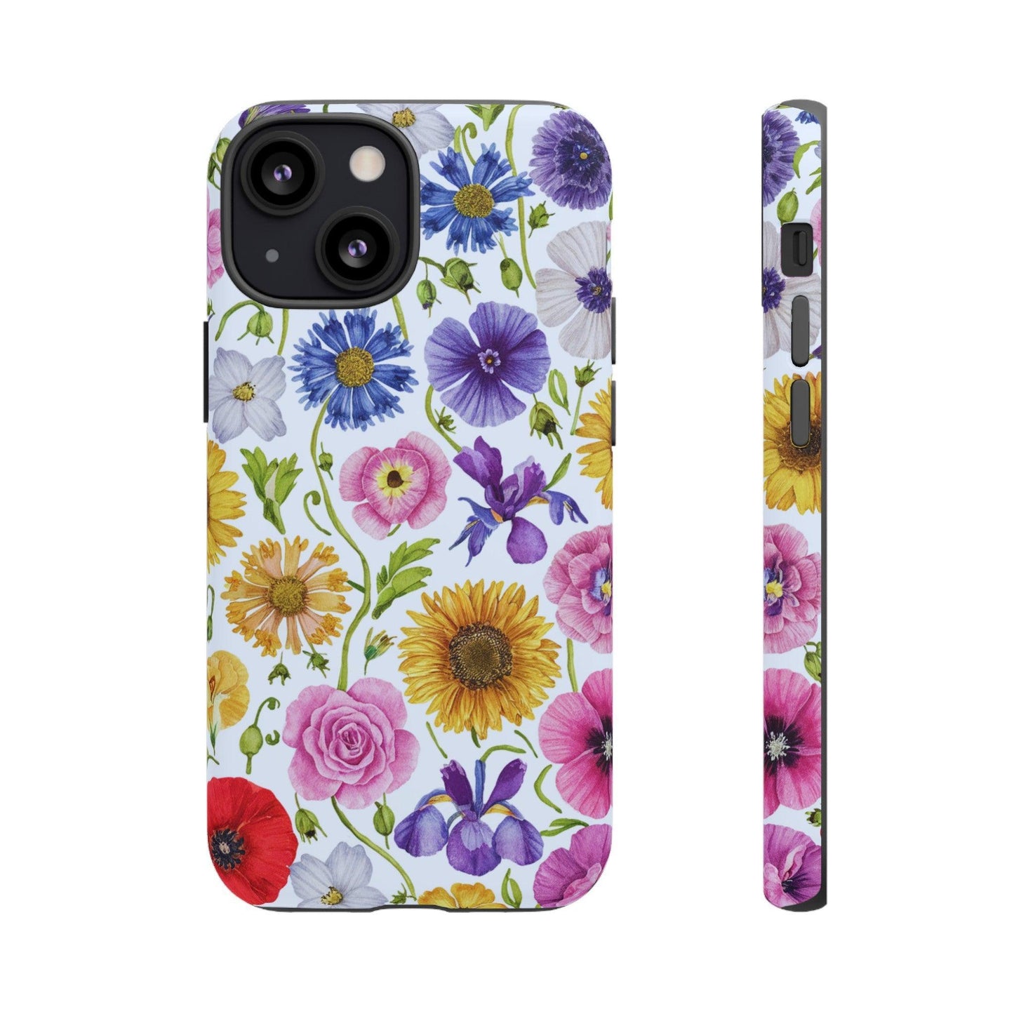 Tough Cellphone Case :" Eclectic Elegance Phone Case Collection" ( Floral patterns)