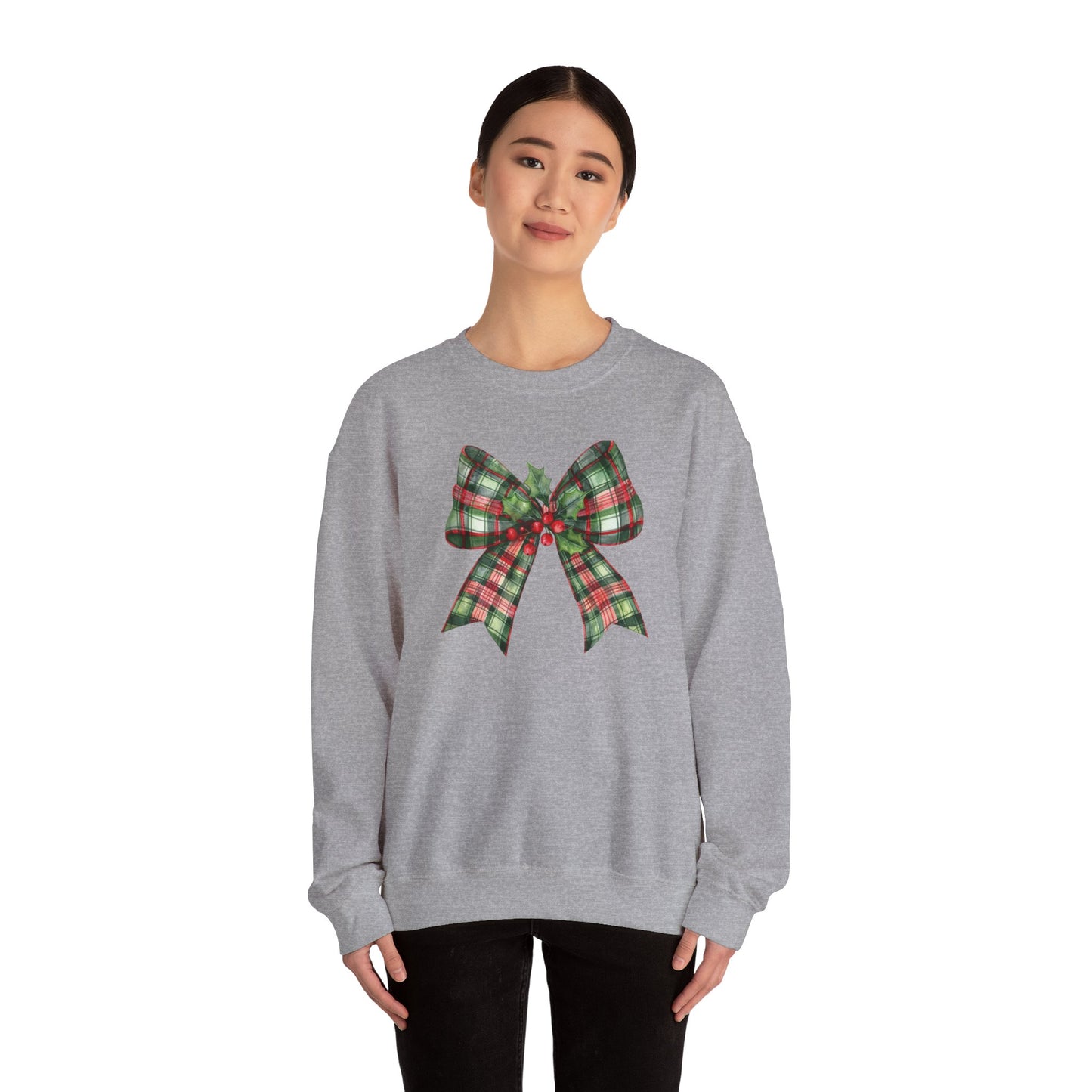 Christmas Coquette Unisex Crewneck Sweatshirt