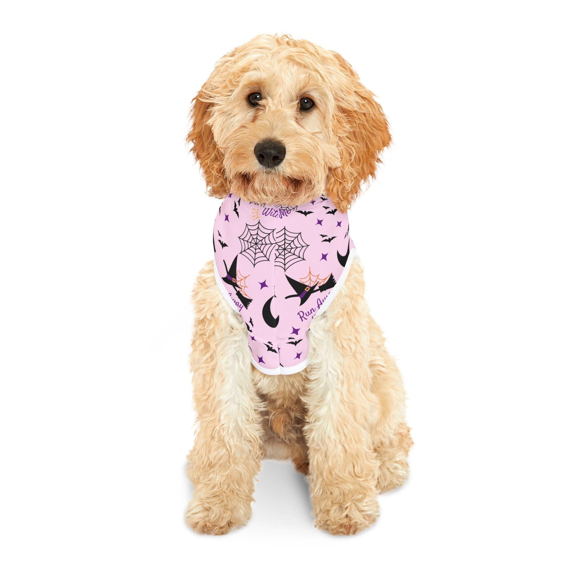 Pink Halloween Pet Hoodie - Cosmic Creations by Karen