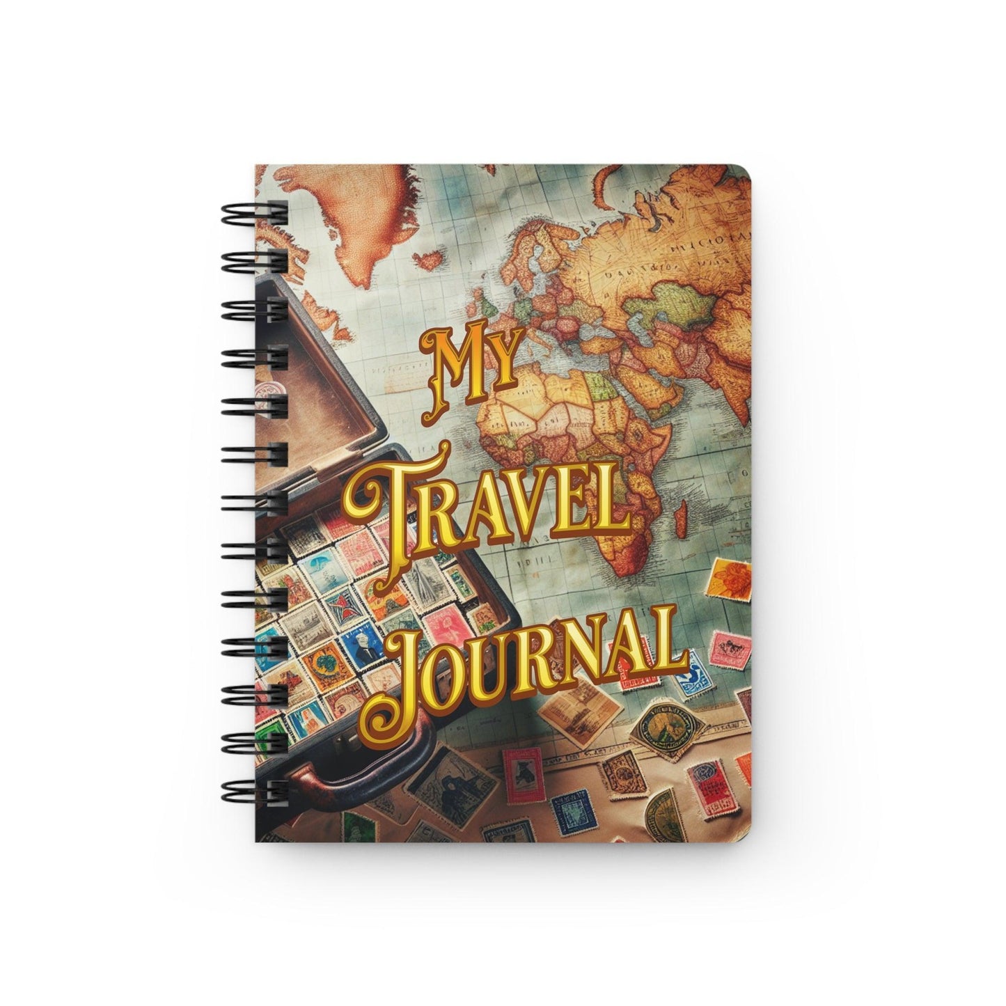 Spiral Bound Journal | "Travel the World in Style Collection"