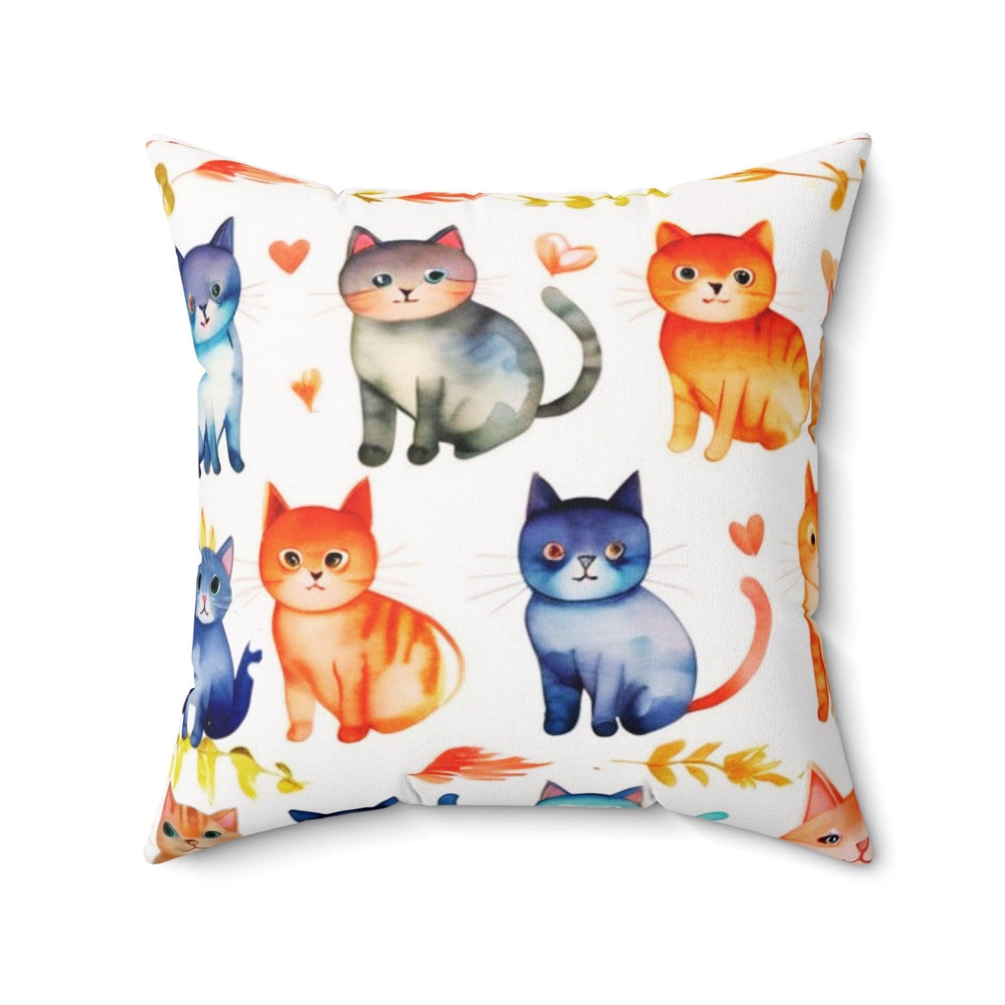 Square Pillow : “Cat Lovers Collection” - Cosmic Creations by Karen