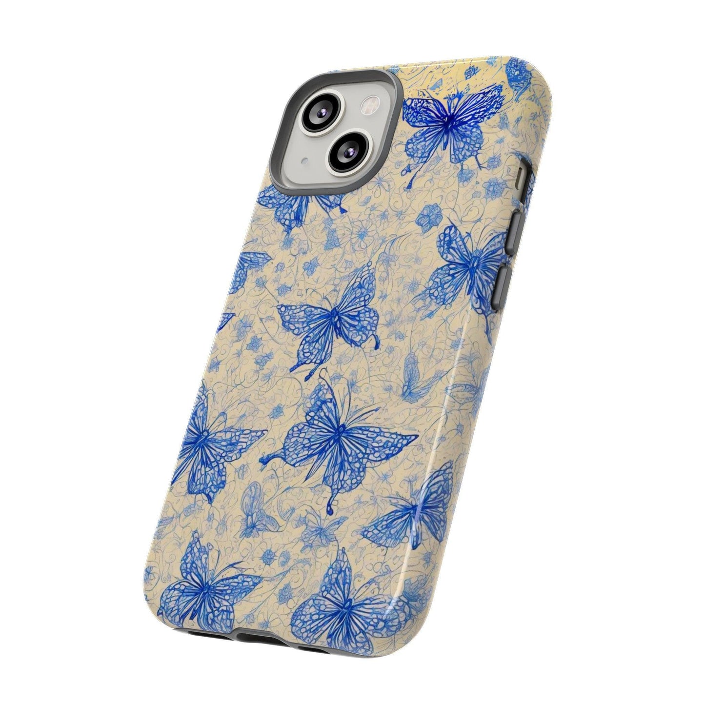 Tough Cellphone Case :" Eclectic Elegance Phone Case Collection" ( Butterflies patterns)