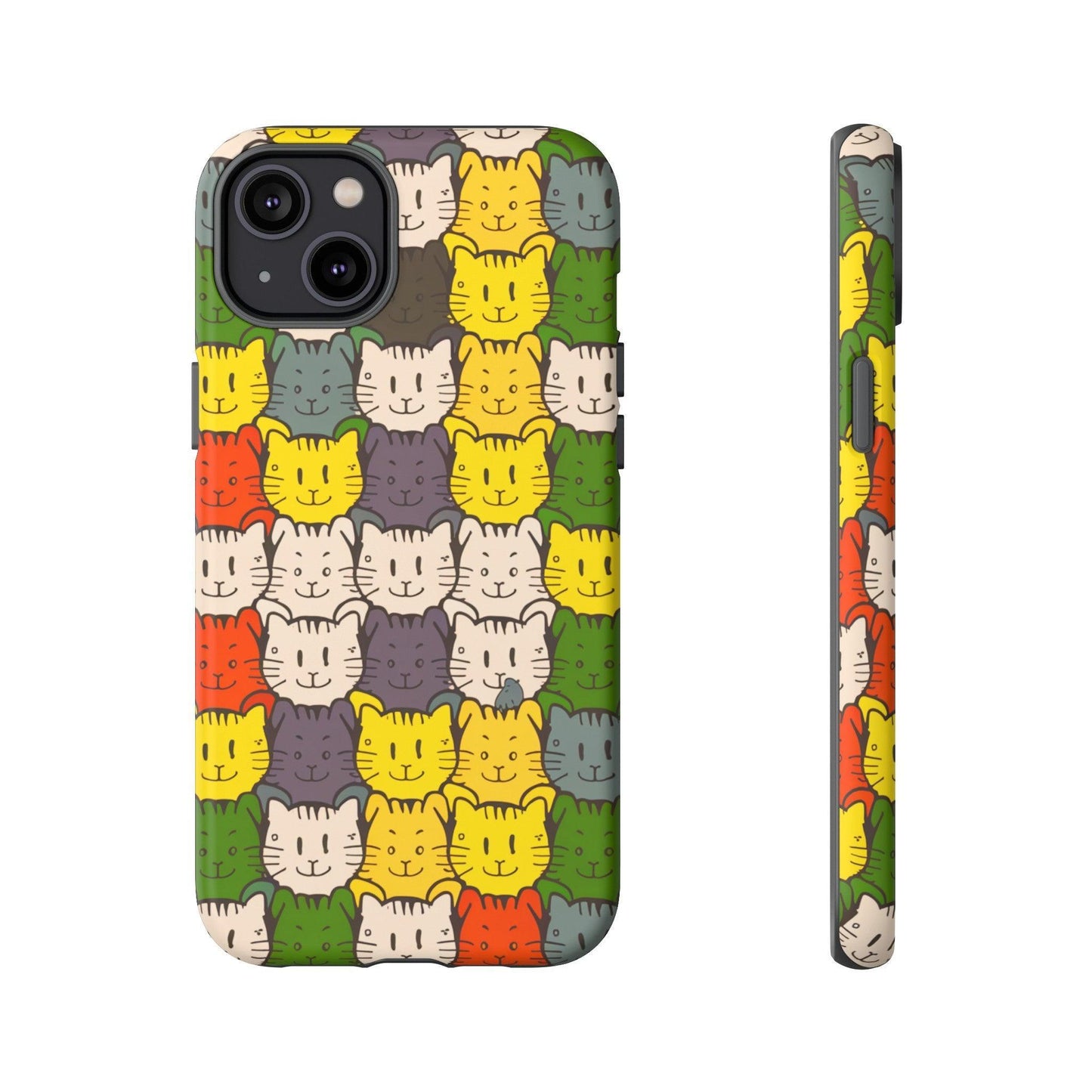 Cat Lovers Collection Tough Cellphone Case - Cosmic Creations by Karen