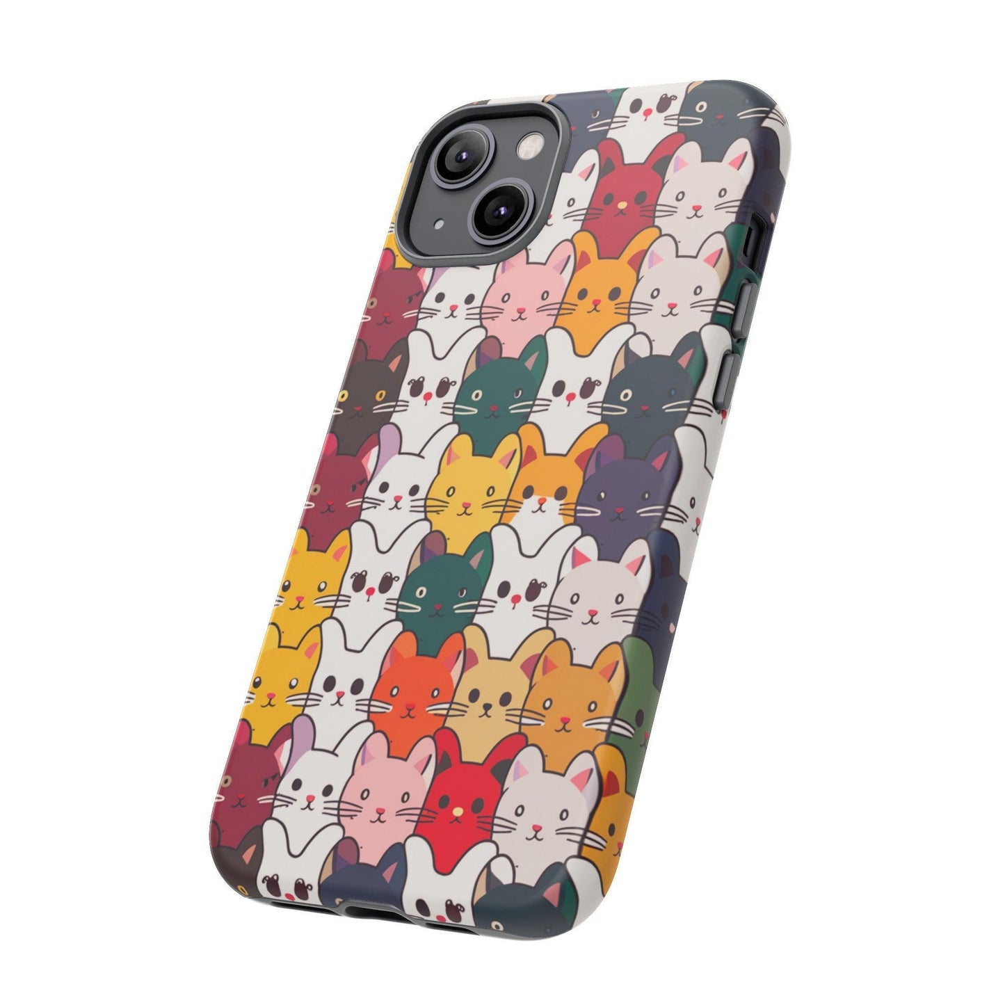 Cat Lovers Collection Tough Cellphone Case - Cosmic Creations by Karen