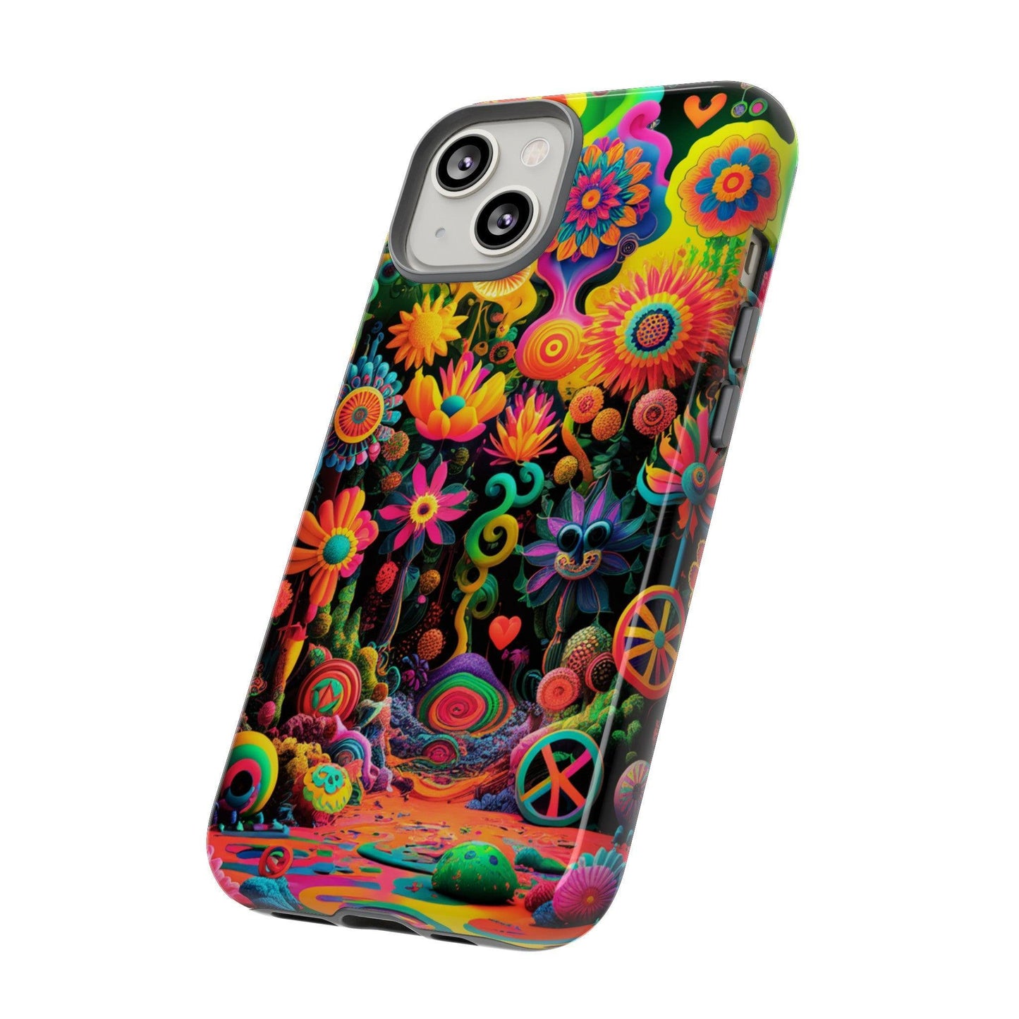 Tough Phone Case :" Eclectic Elegance Phone Case Collection" ( Hippie Style patterns)