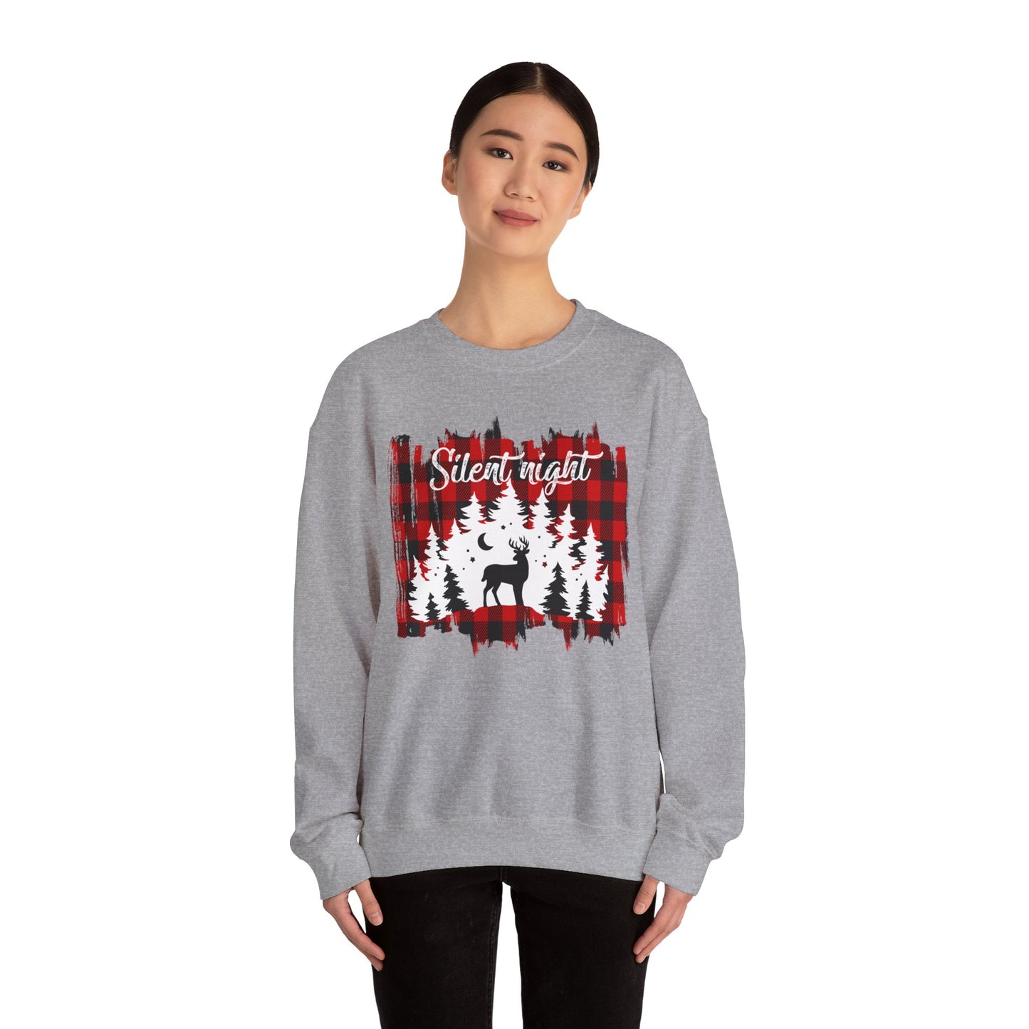 Christmas Silent Night  Unisex Crewneck Sweatshirt