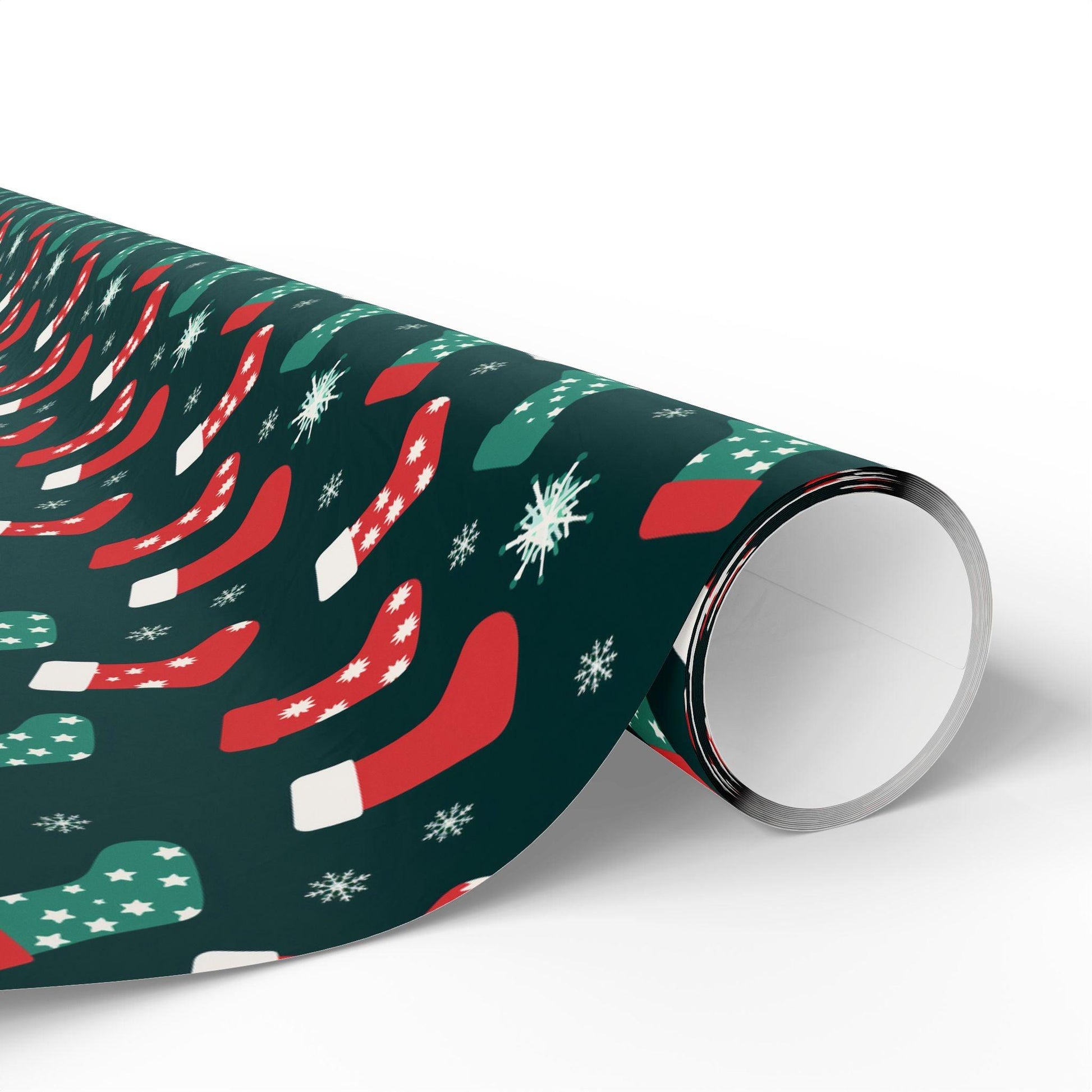 Festive Christmas Holiday Wrapping Paper - Cosmic Creations by Karen