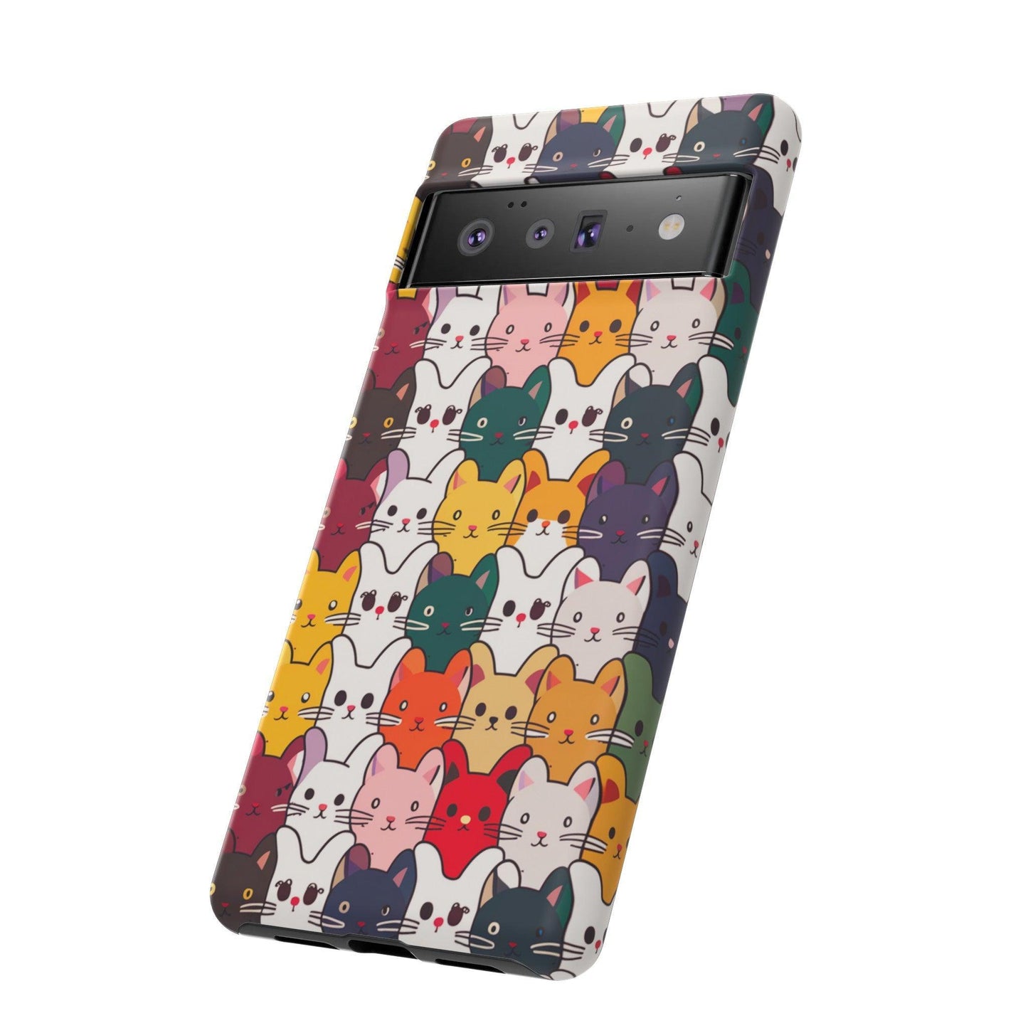 Cat Lovers Collection Tough Cellphone Case - Cosmic Creations by Karen