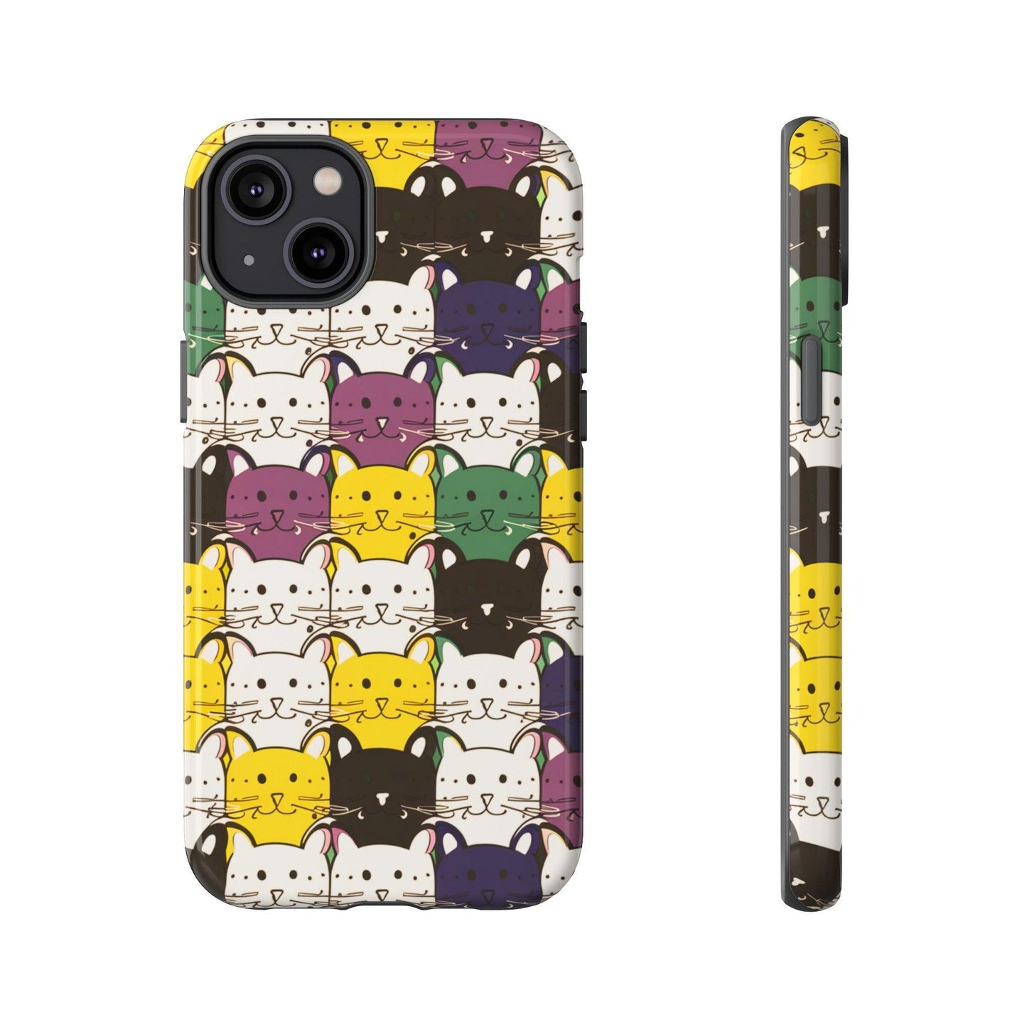 Cat Lovers Collection Tough Cellphone Case - Cosmic Creations by Karen