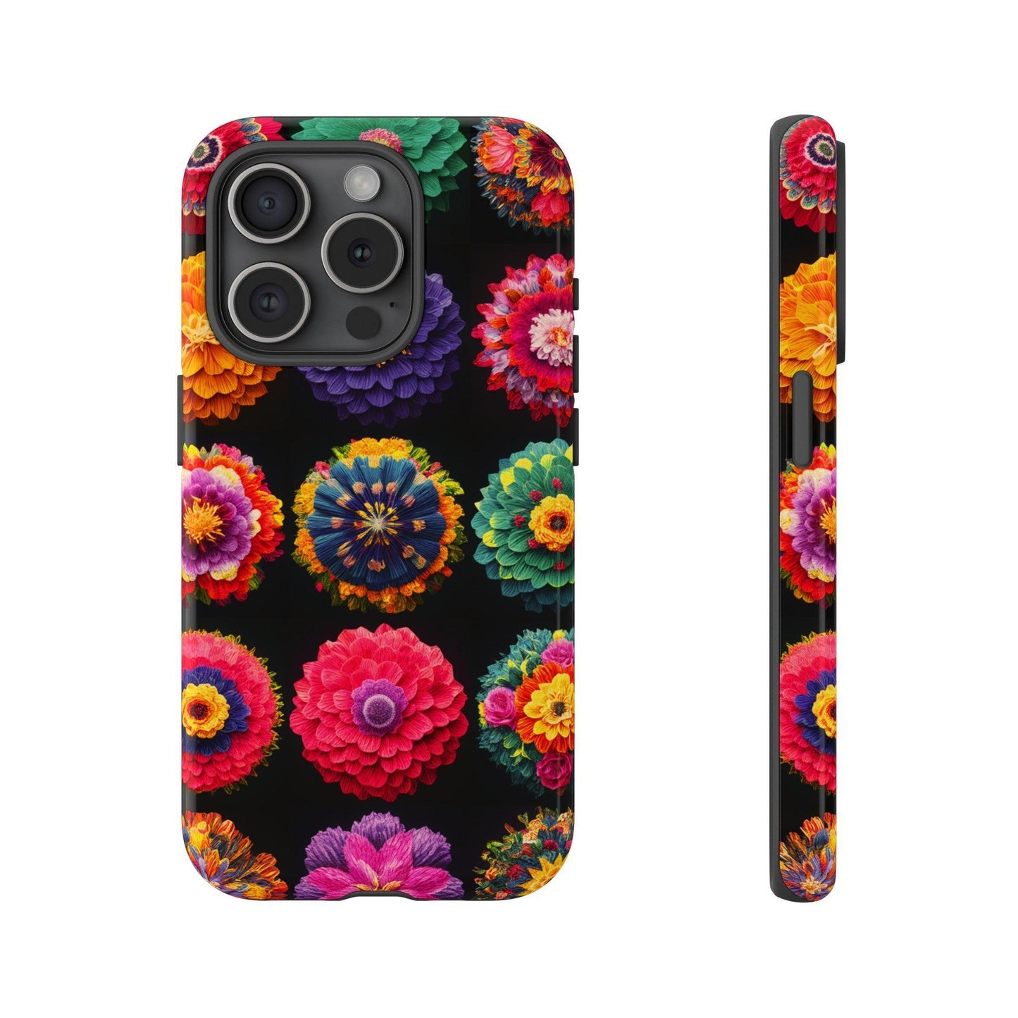 Tough Cellphone Case :" Eclectic Elegance Phone Case Collection" ( Floral patterns)