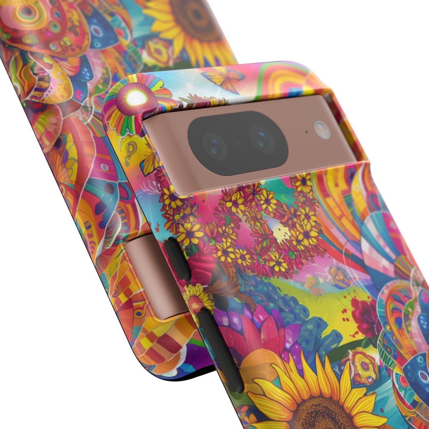 Tough Phone Case :" Eclectic Elegance Phone Case Collection" ( Hippie Style patterns)