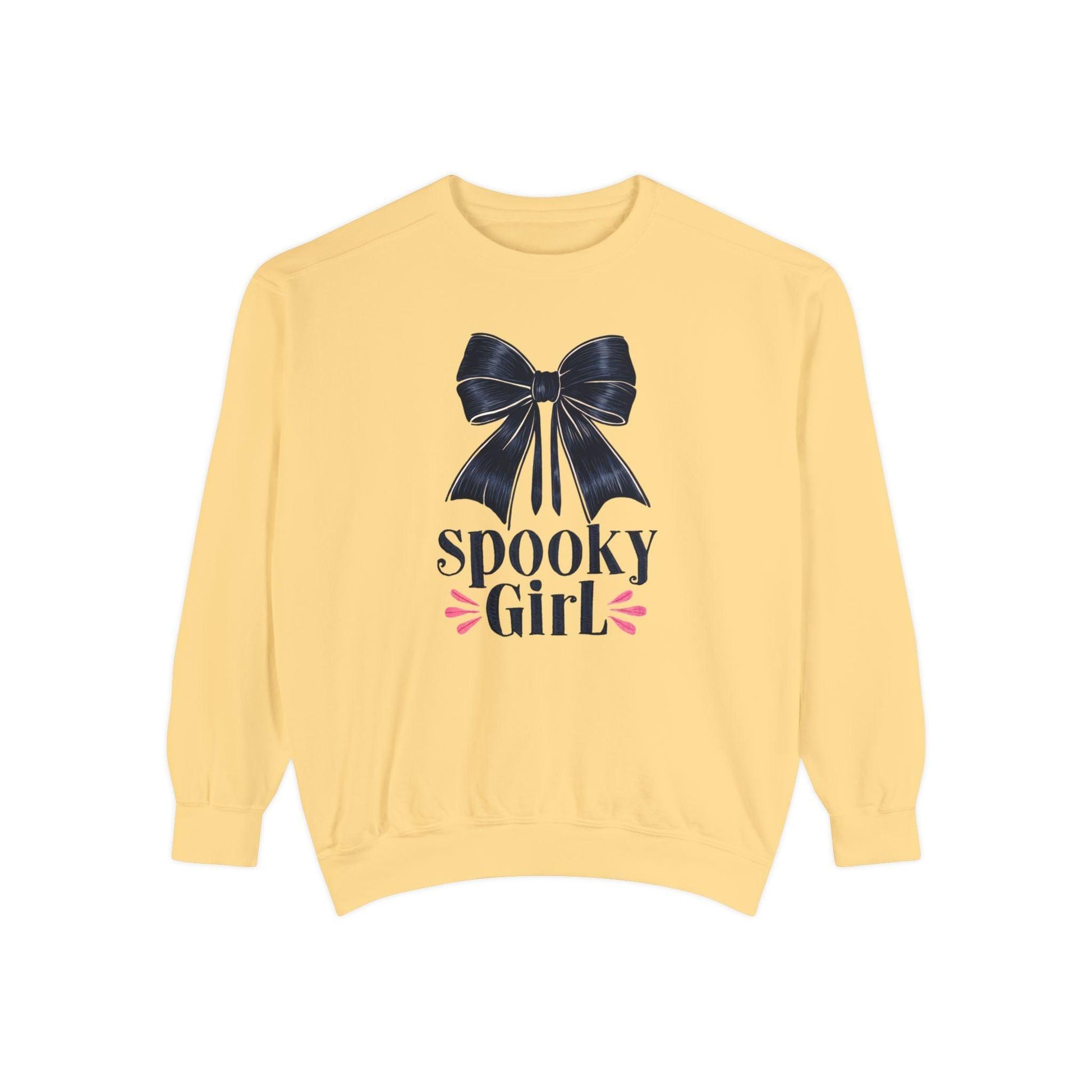 Spooky Girl Halloween Sweatshirt - Cosmic Creations by Karen