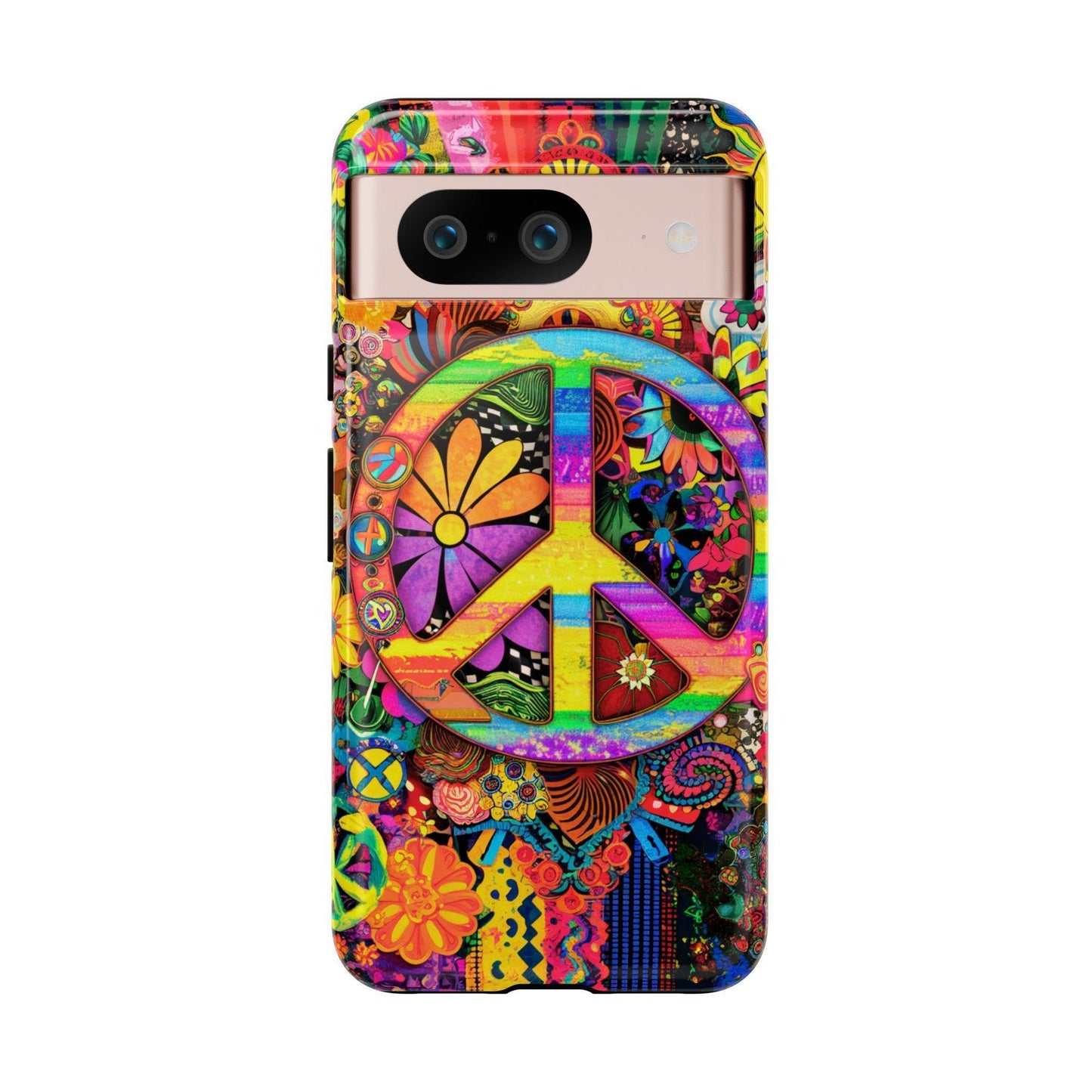 Tough Phone Case :" Eclectic Elegance Phone Case Collection" ( Hippie Style patterns)