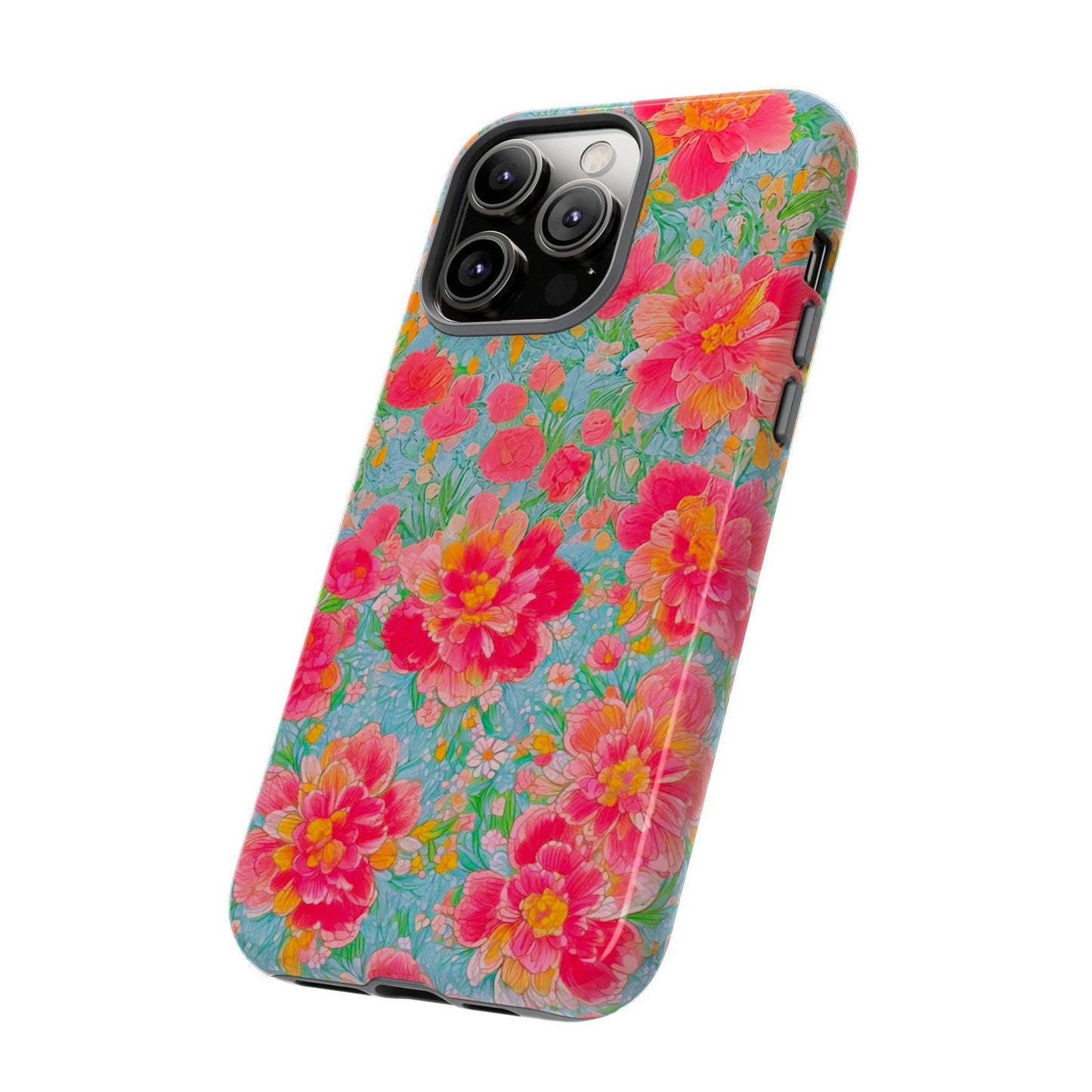 Tough Cellphone Case :" Eclectic Elegance Phone Case Collection" ( Floral patterns)