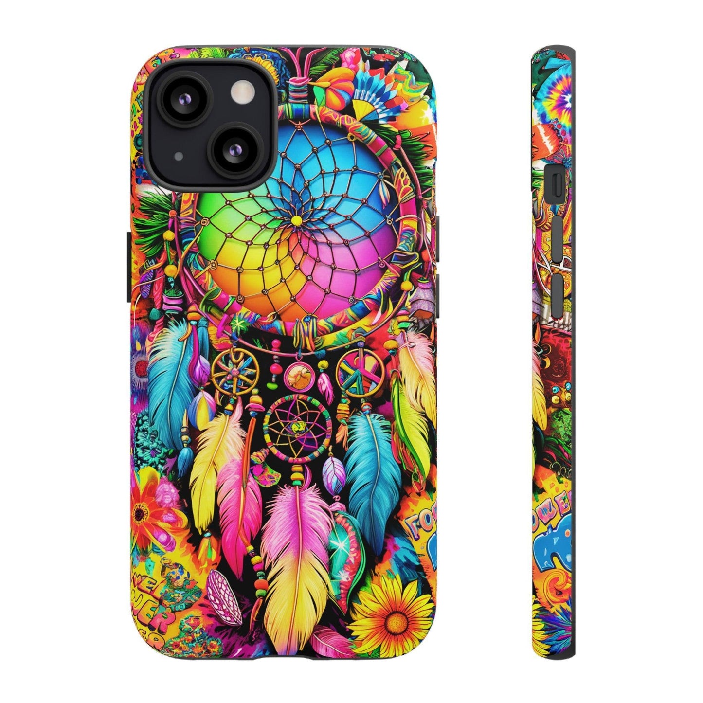 Tough Phone Case :" Eclectic Elegance Phone Case Collection" ( Hippie Style patterns)