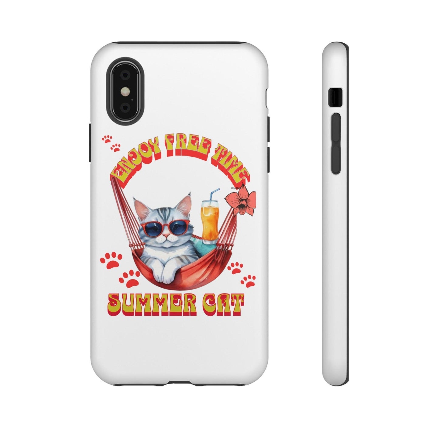 Cat Lovers Collection Tough Cellphone Case - Cosmic Creations by Karen