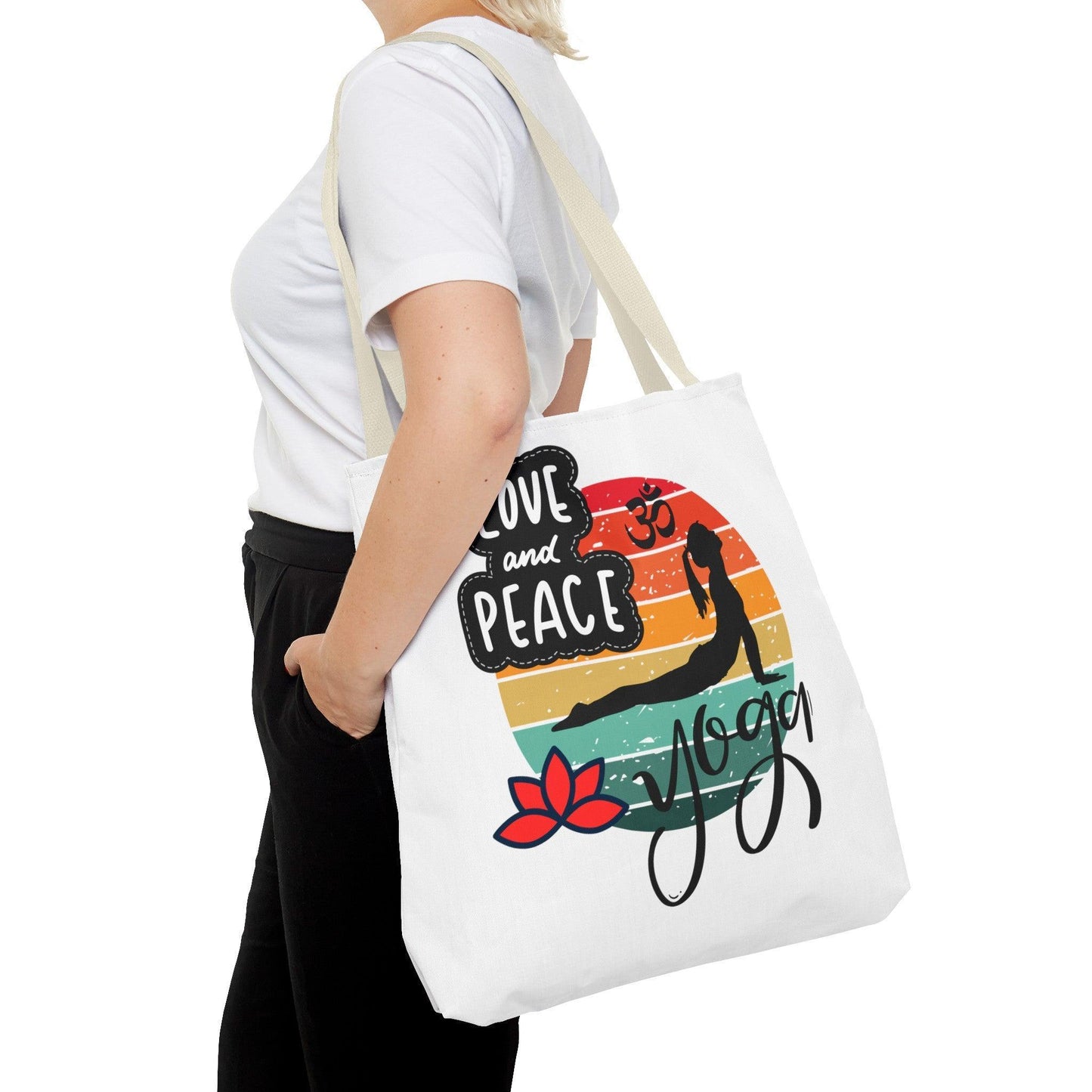 "Yoga Essentials Tote Bag" |  "Yoga Serenity Collection"