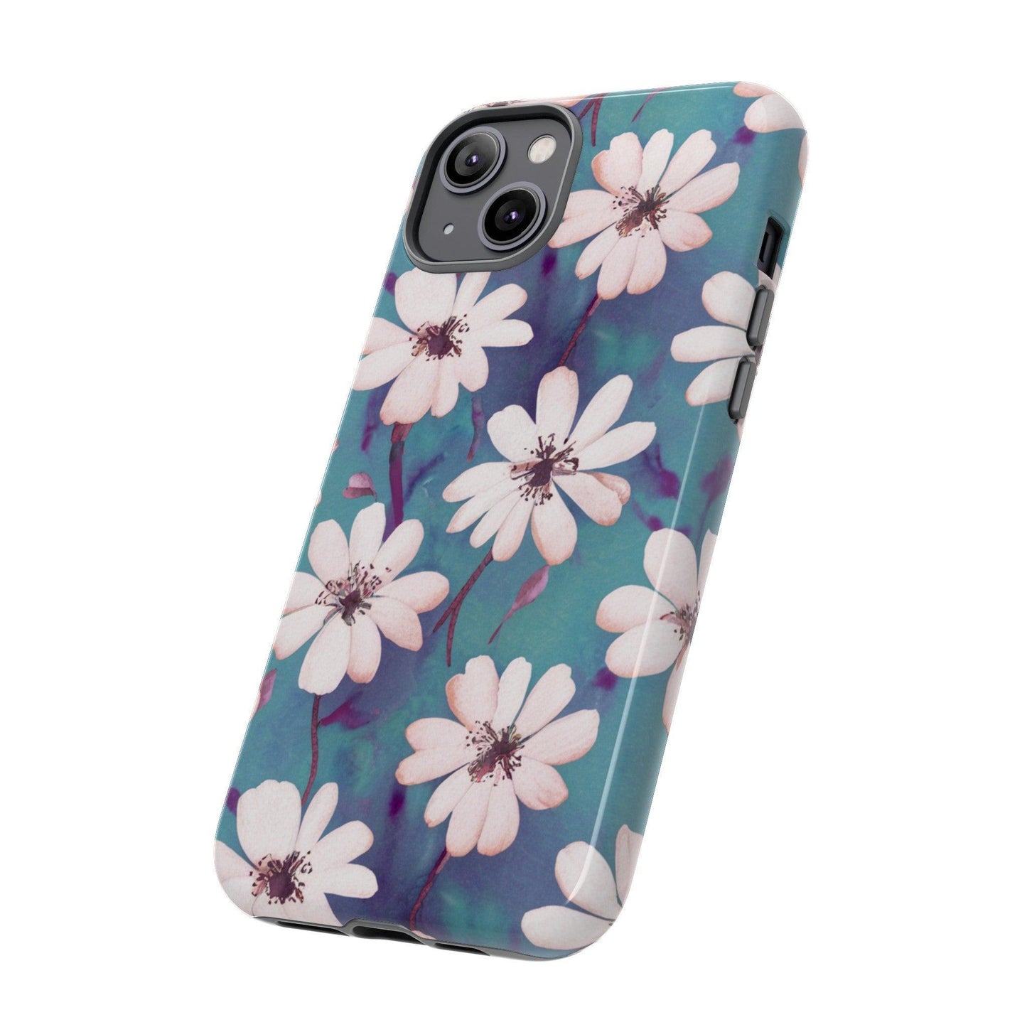 Tough Cellphone Case :" Eclectic Elegance Phone Case Collection" ( Floral patterns)