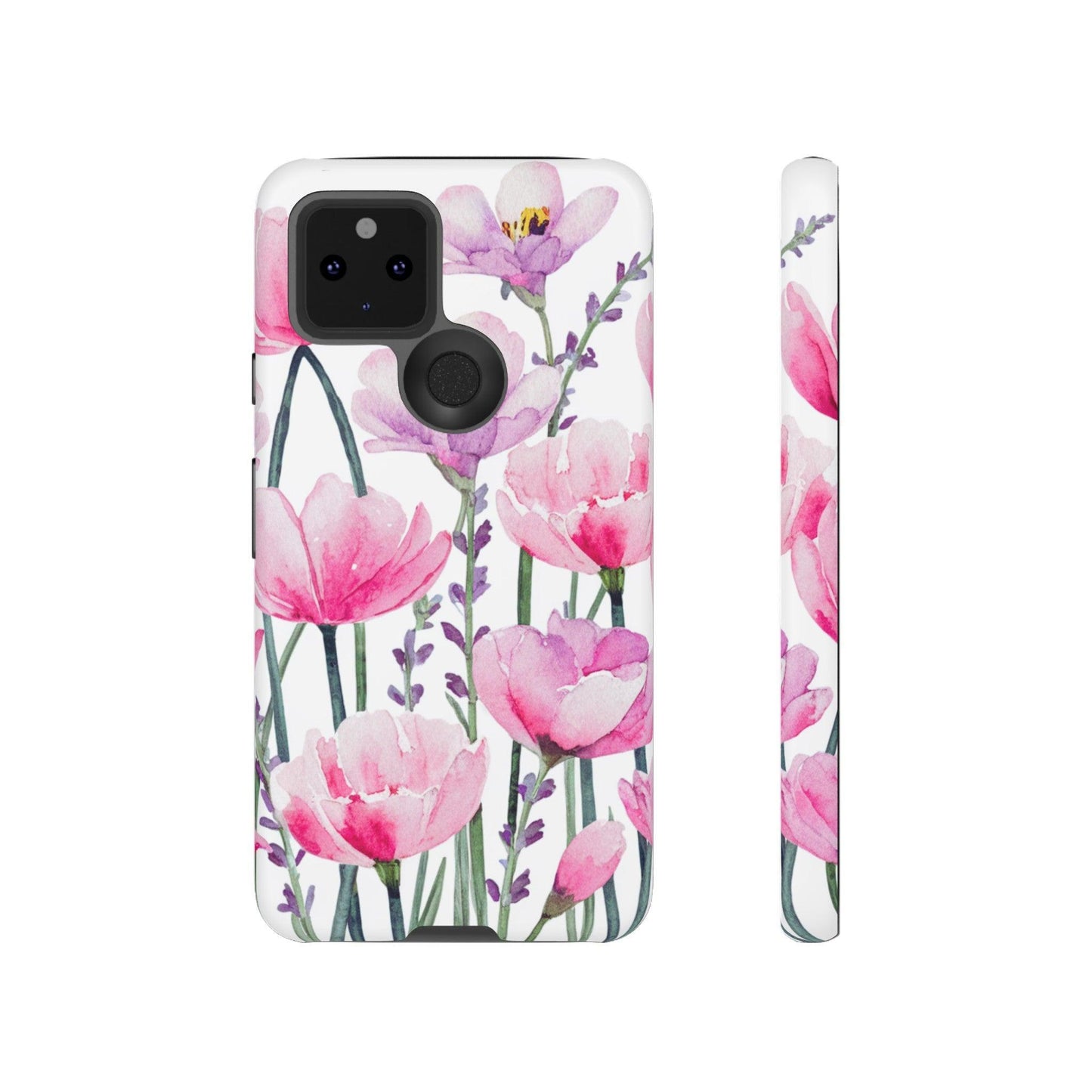 Tough Cellphone Case :" Eclectic Elegance Phone Case Collection" ( Floral patterns)