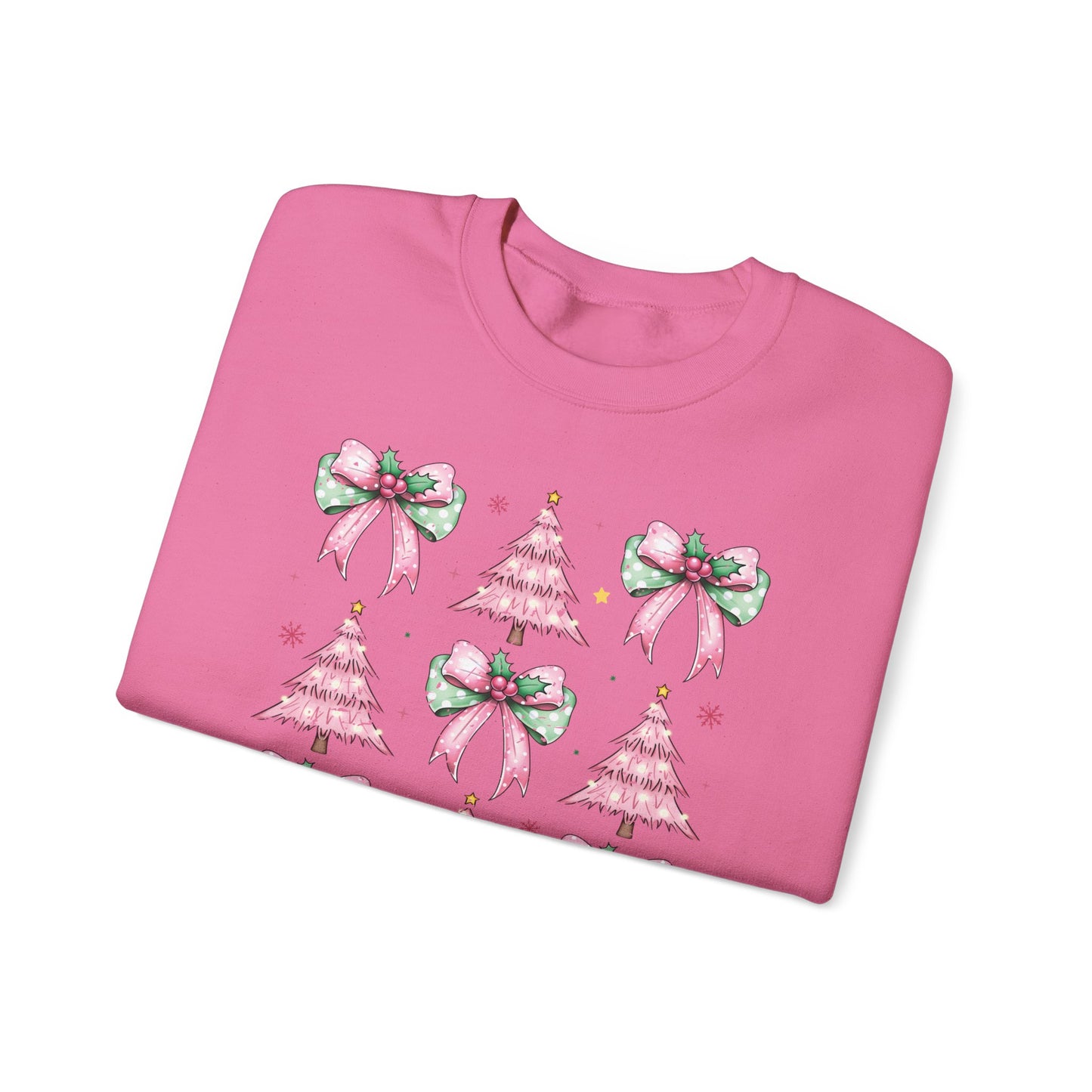 Christmas  Coquette Style  Unisex Crewneck Sweatshirt