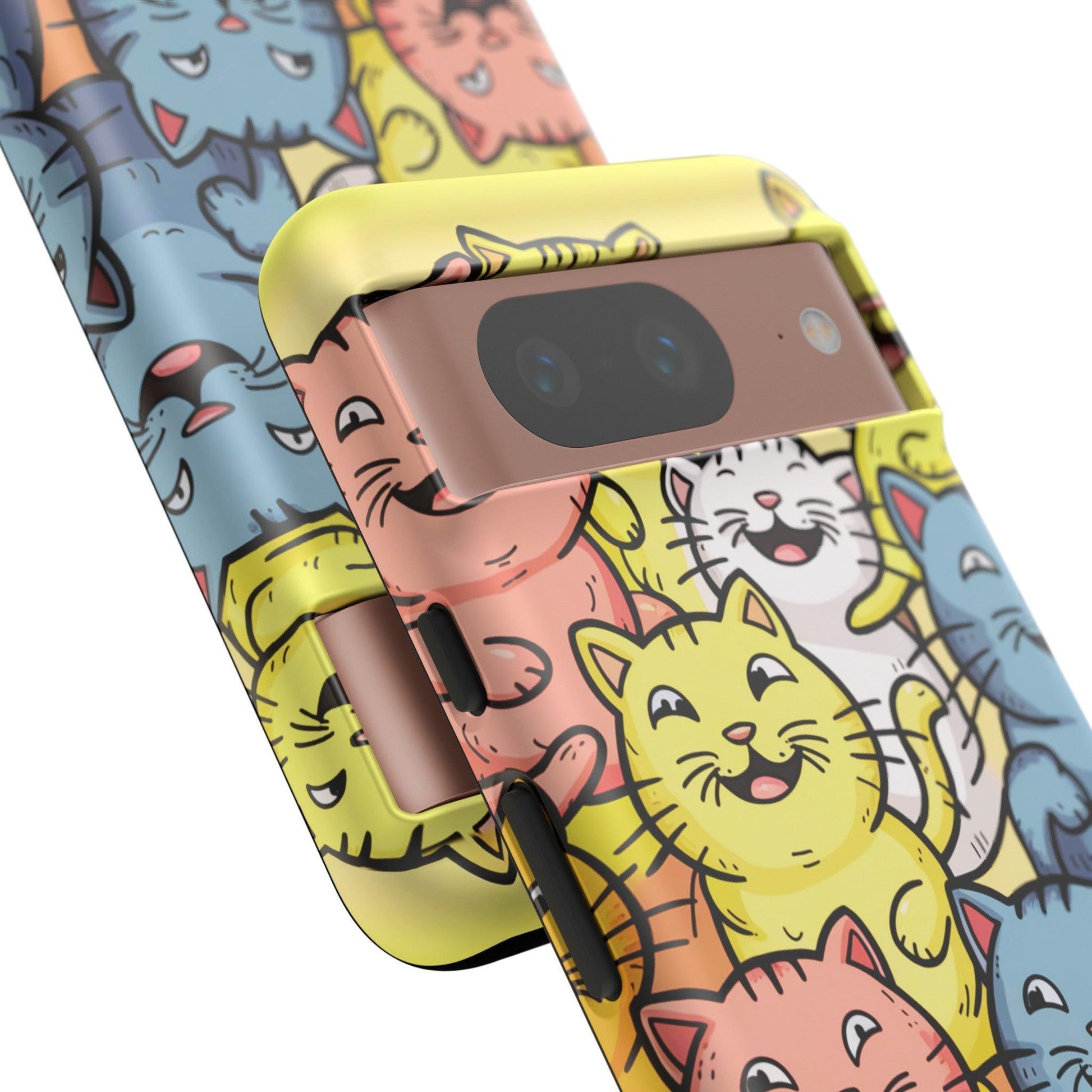 Cat Lovers Collection Tough Cellphone Case - Cosmic Creations by Karen