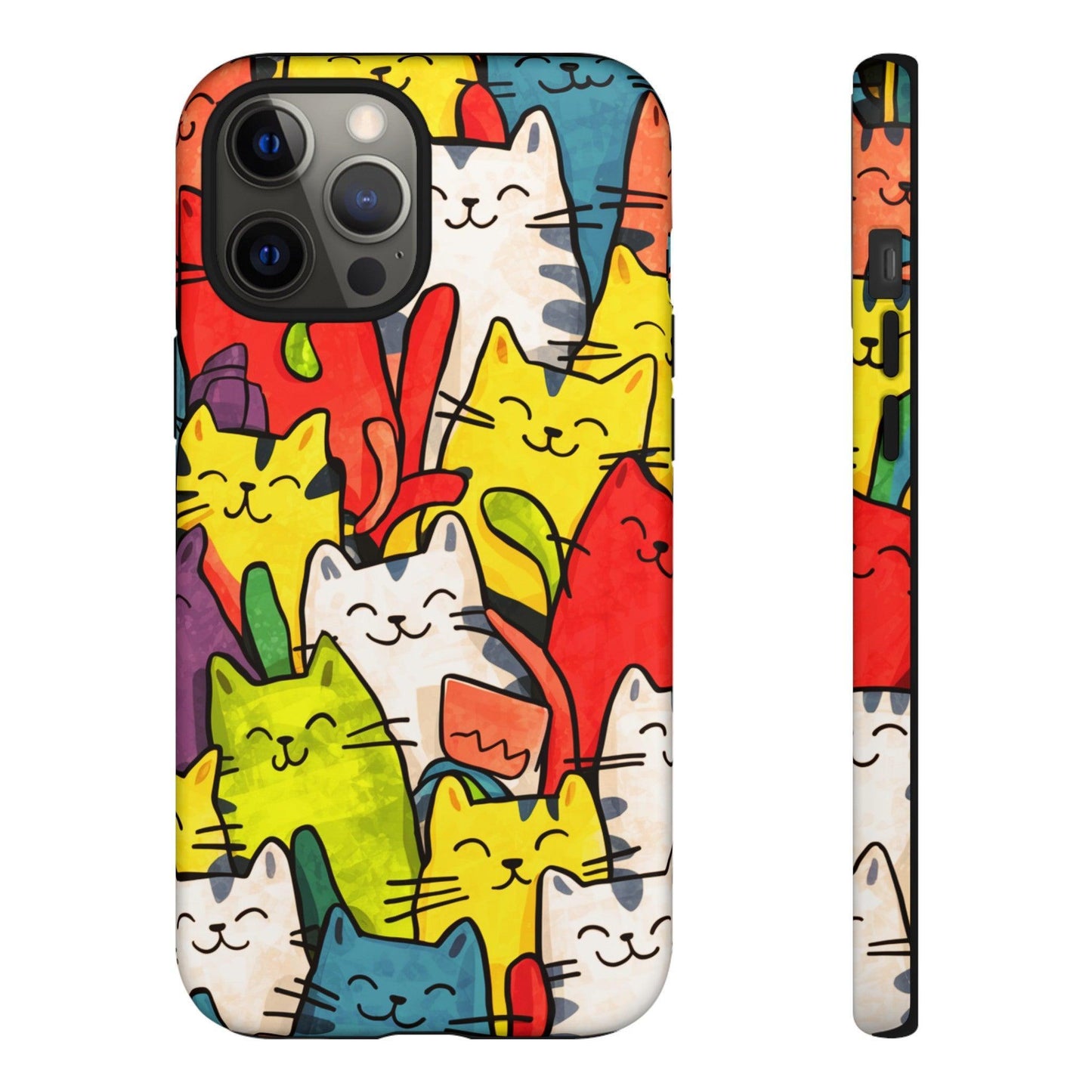 Cat Lovers Collection Tough Cellphone Case - Cosmic Creations by Karen