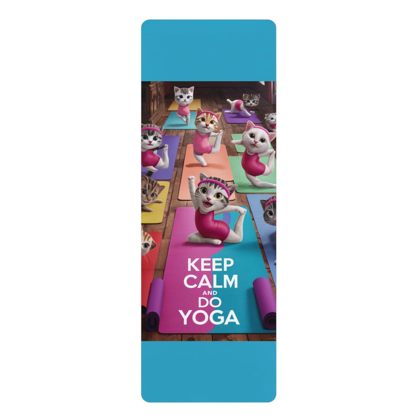 Rubber Yoga Mat | "Yoga Serenity Collection"