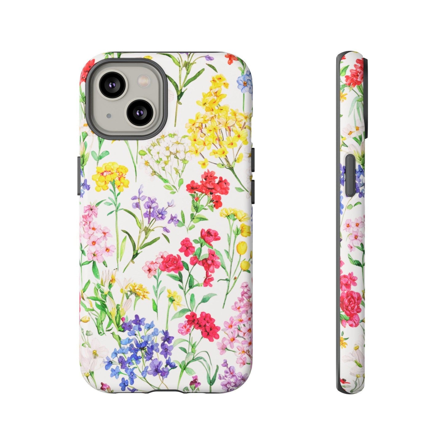 Tough Cellphone Case :" Eclectic Elegance Phone Case Collection" ( Floral patterns)