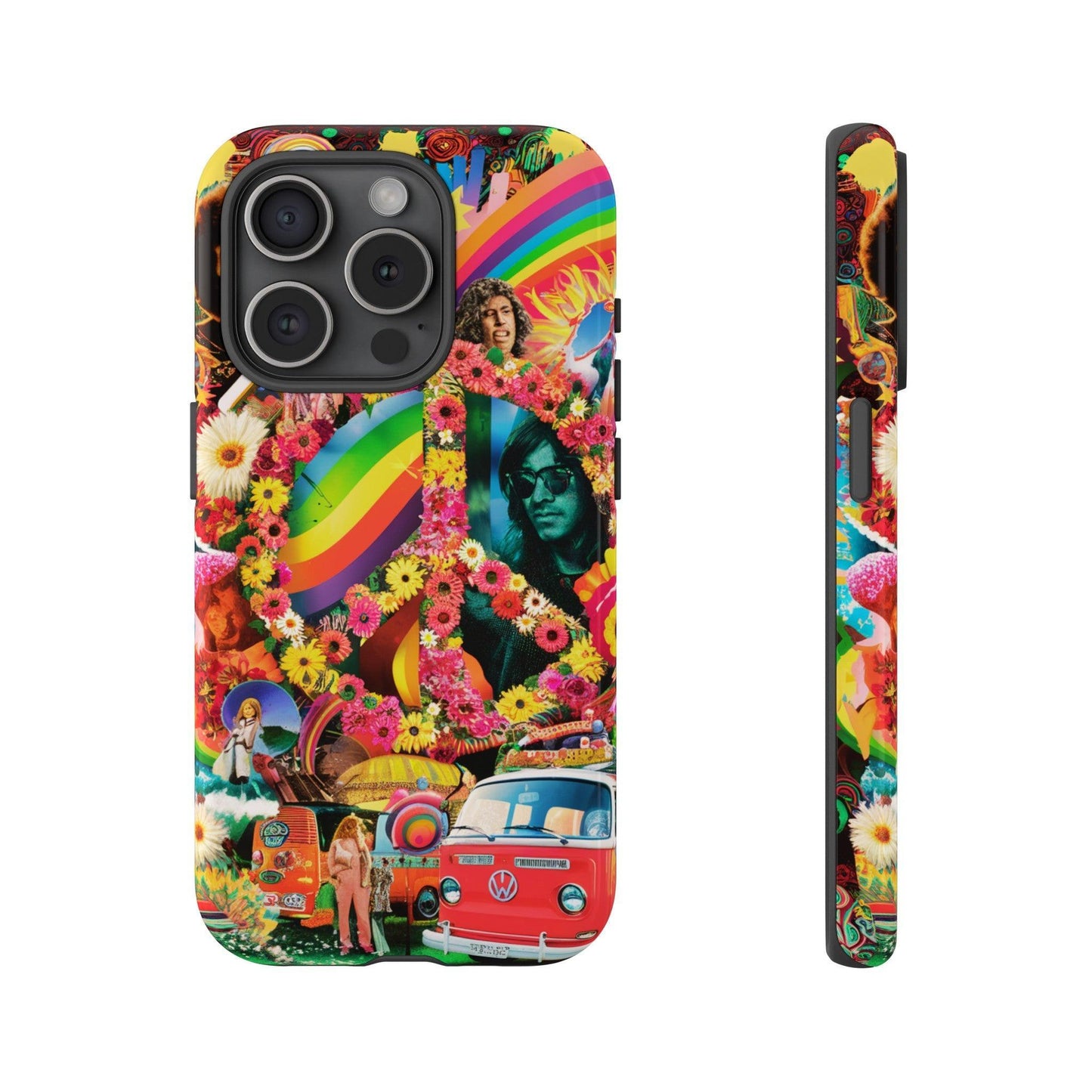 Tough Phone Case :" Eclectic Elegance Phone Case Collection" ( Hippie Style patterns)