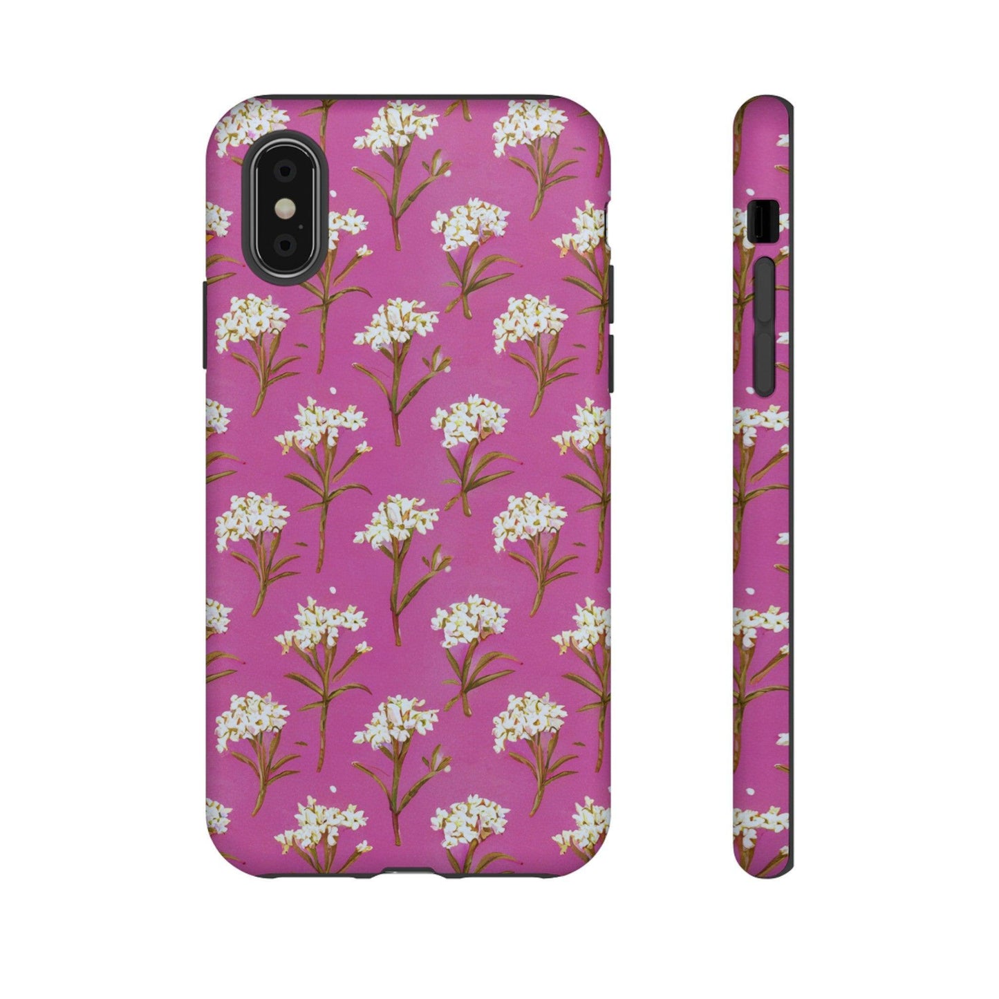 Tough Cellphone Case :" Eclectic Elegance Phone Case Collection" ( Floral patterns)