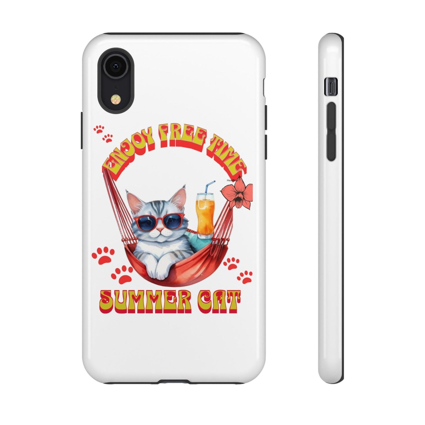 Cat Lovers Collection Tough Cellphone Case - Cosmic Creations by Karen