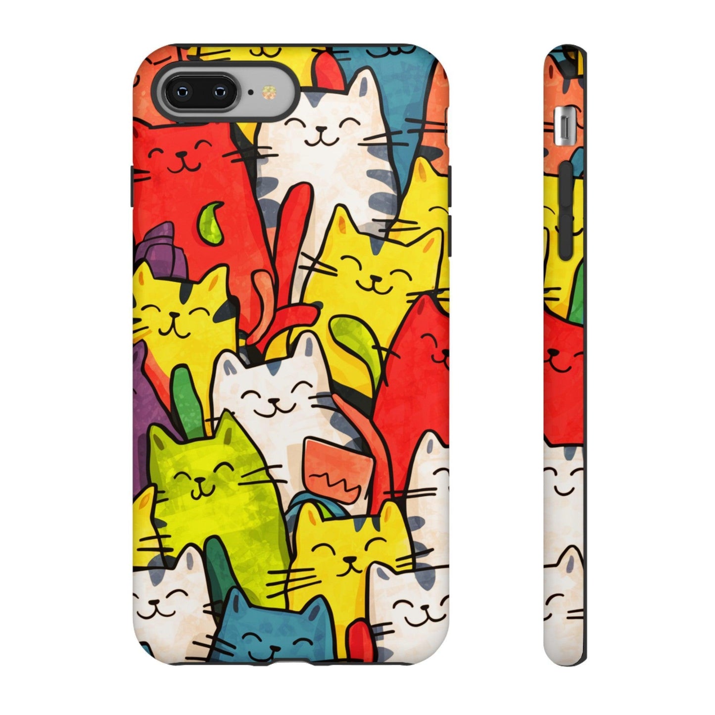 Cat Lovers Collection Tough Cellphone Case - Cosmic Creations by Karen