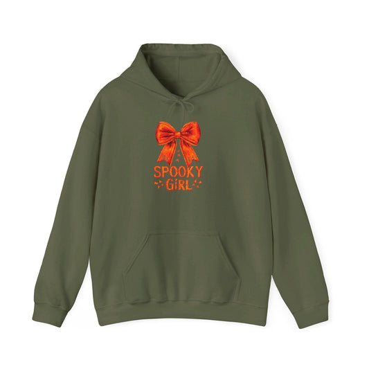 Spooky Girl Coquette Hooded Sweatshirt - Cosmic Creations by Karen