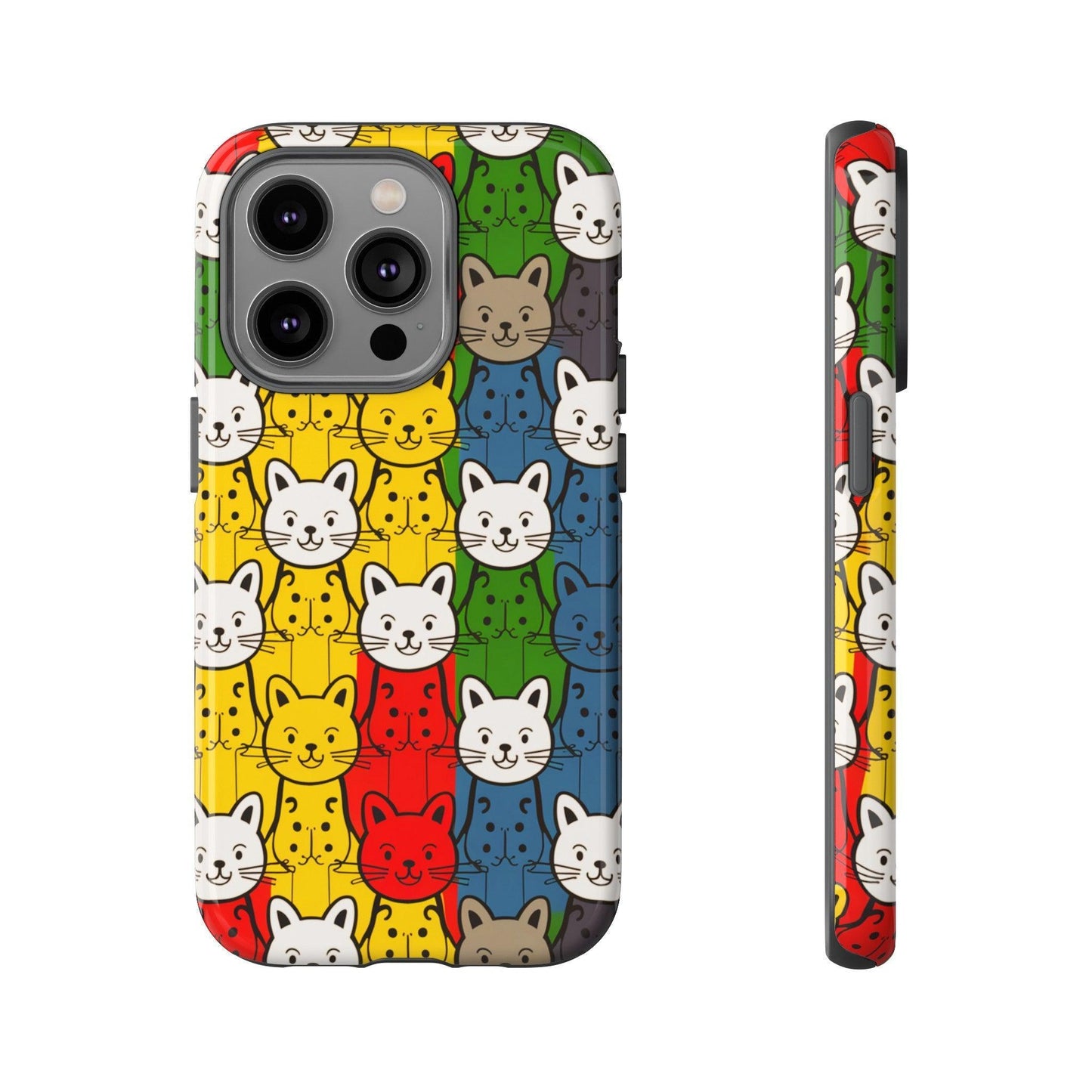 Cat Lovers Collection Tough Cellphone Case - Cosmic Creations by Karen