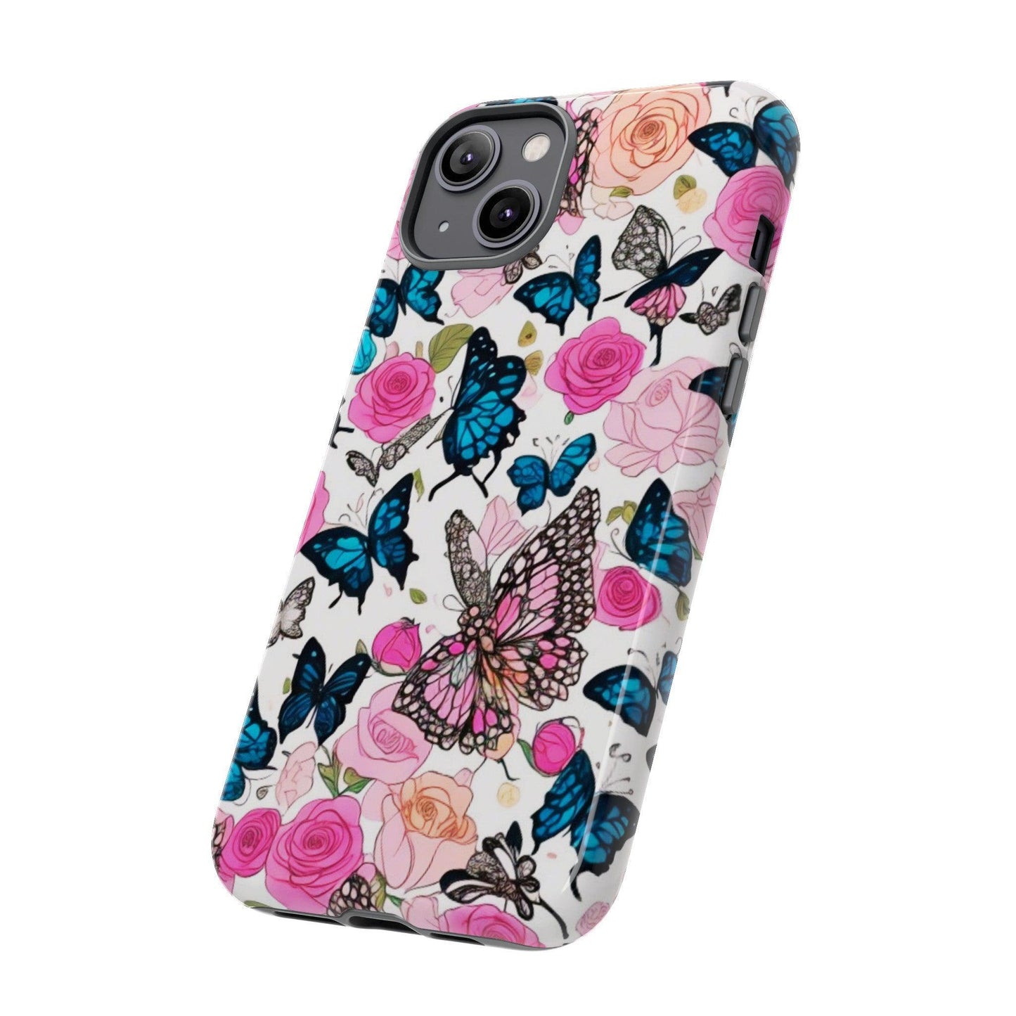 Tough Cellphone Case :" Eclectic Elegance Phone Case Collection" ( Floral patterns)