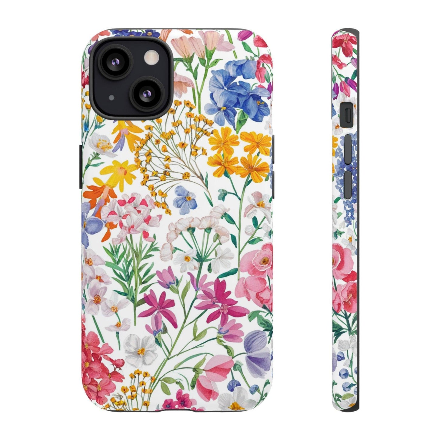 Tough Cellphone Case :" Eclectic Elegance Phone Case Collection" ( Floral patterns)