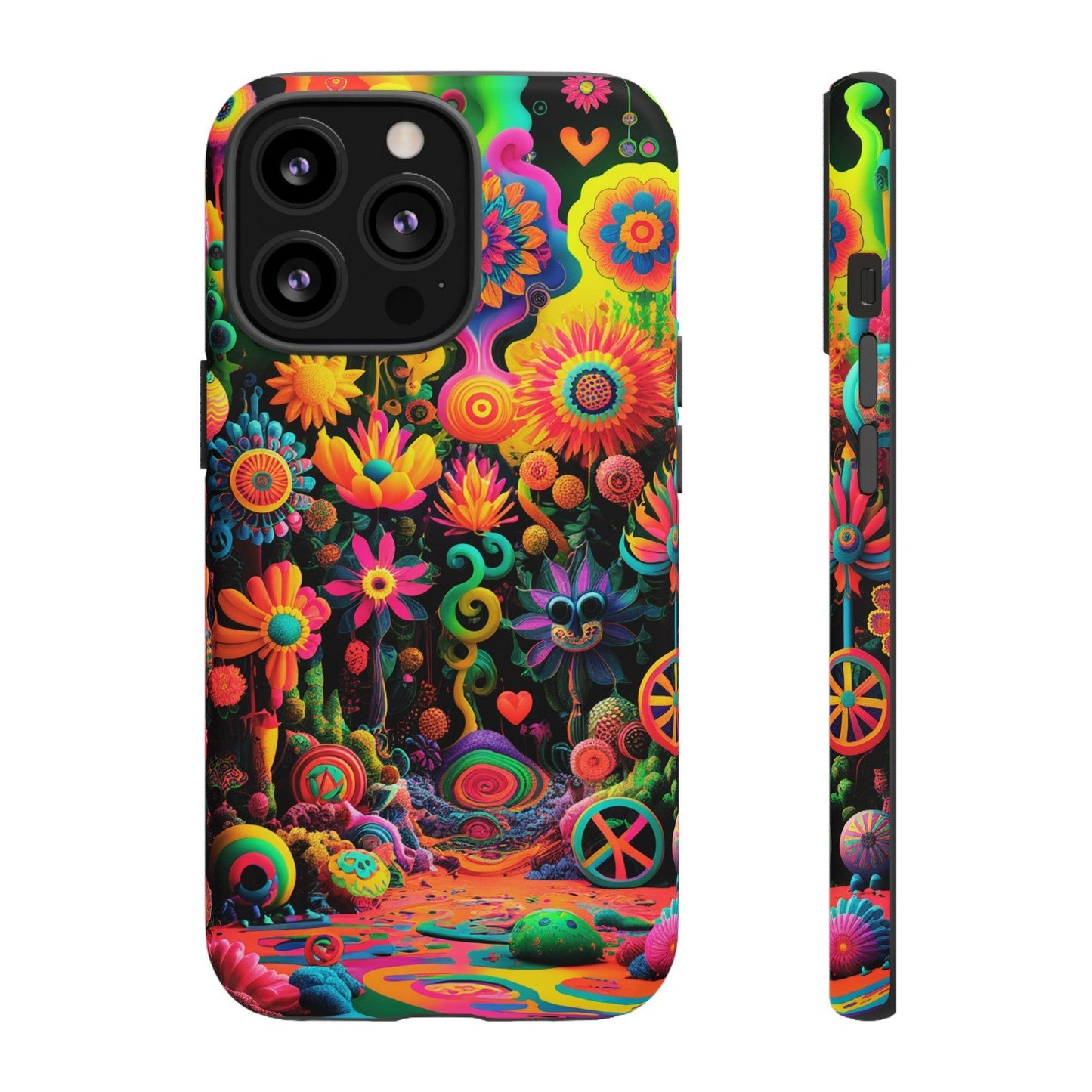 Tough Phone Case :" Eclectic Elegance Phone Case Collection" ( Hippie Style patterns)