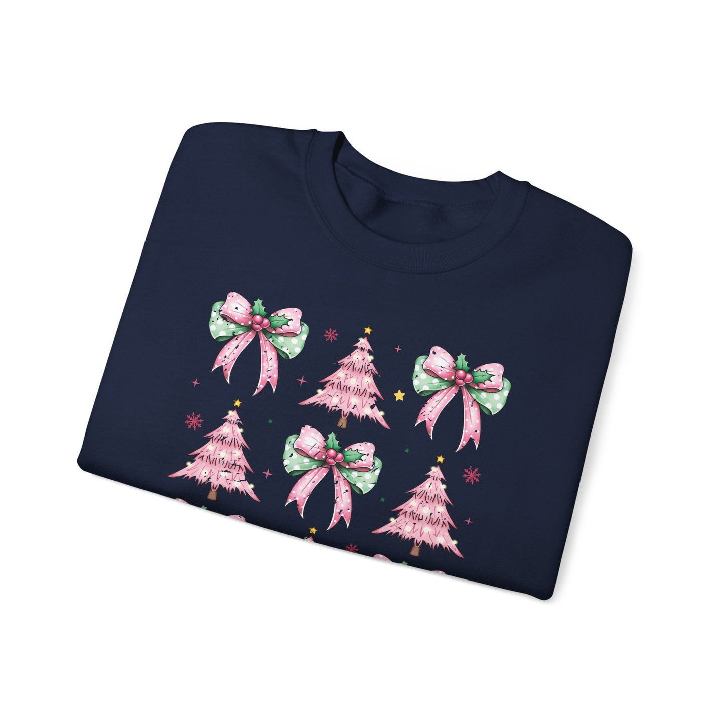 Christmas  Coquette Style  Unisex Crewneck Sweatshirt