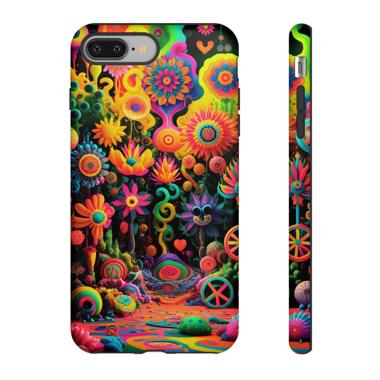 Tough Phone Case :" Eclectic Elegance Phone Case Collection" ( Hippie Style patterns)